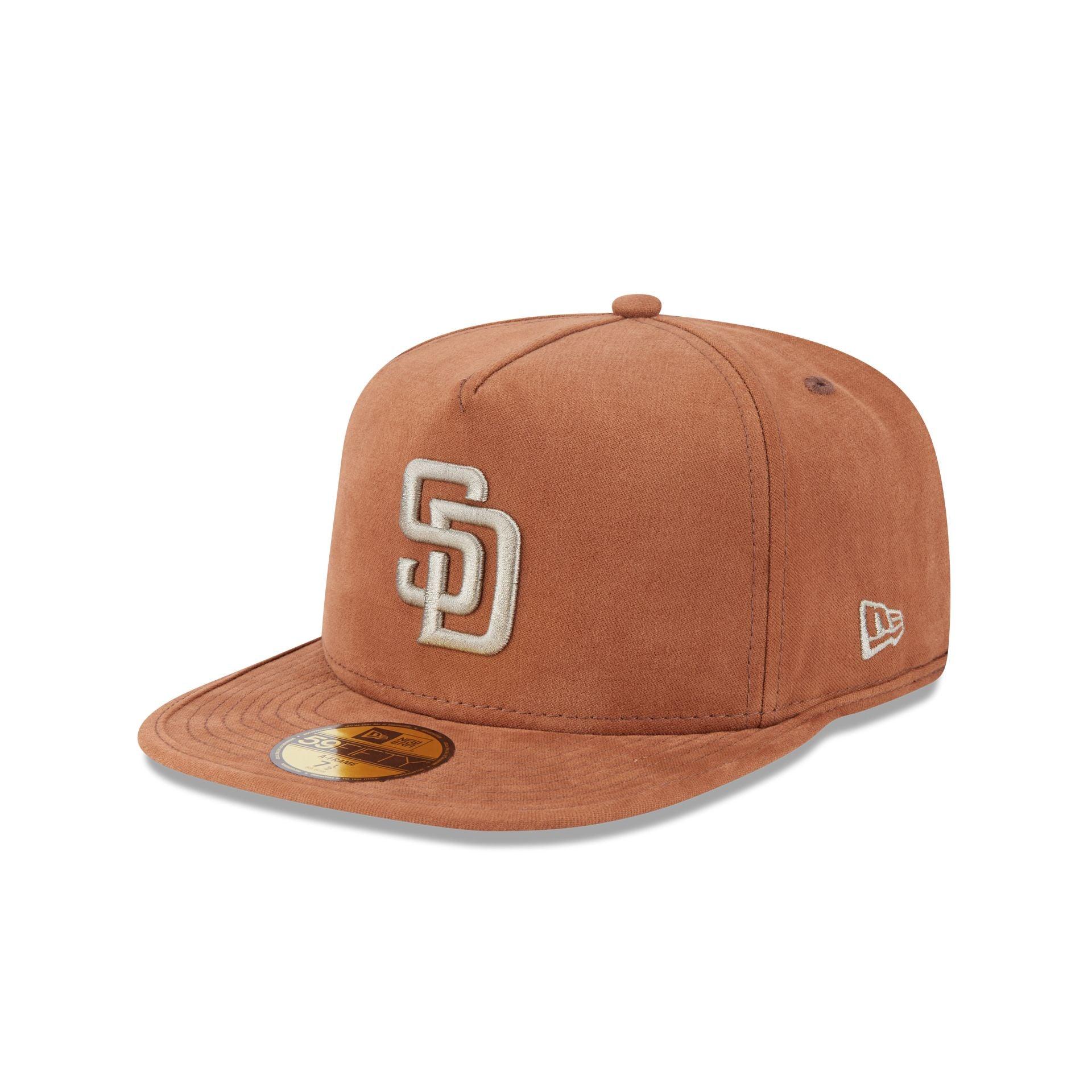 San Diego Padres Quilted 59FIFTY A-Frame Fitted Hat Male Product Image