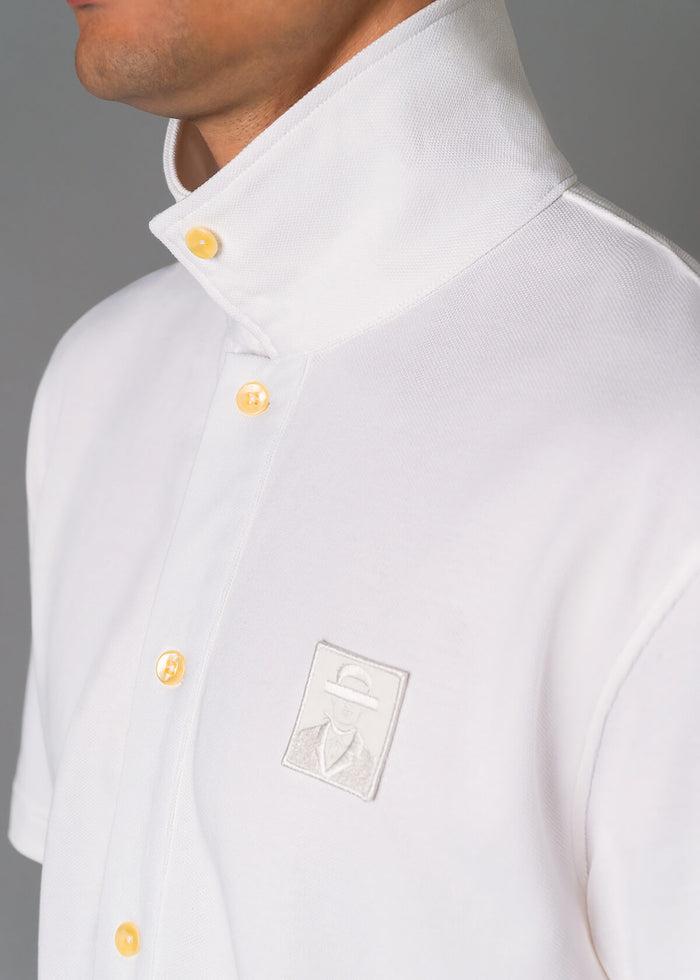Pique Polo White Product Image