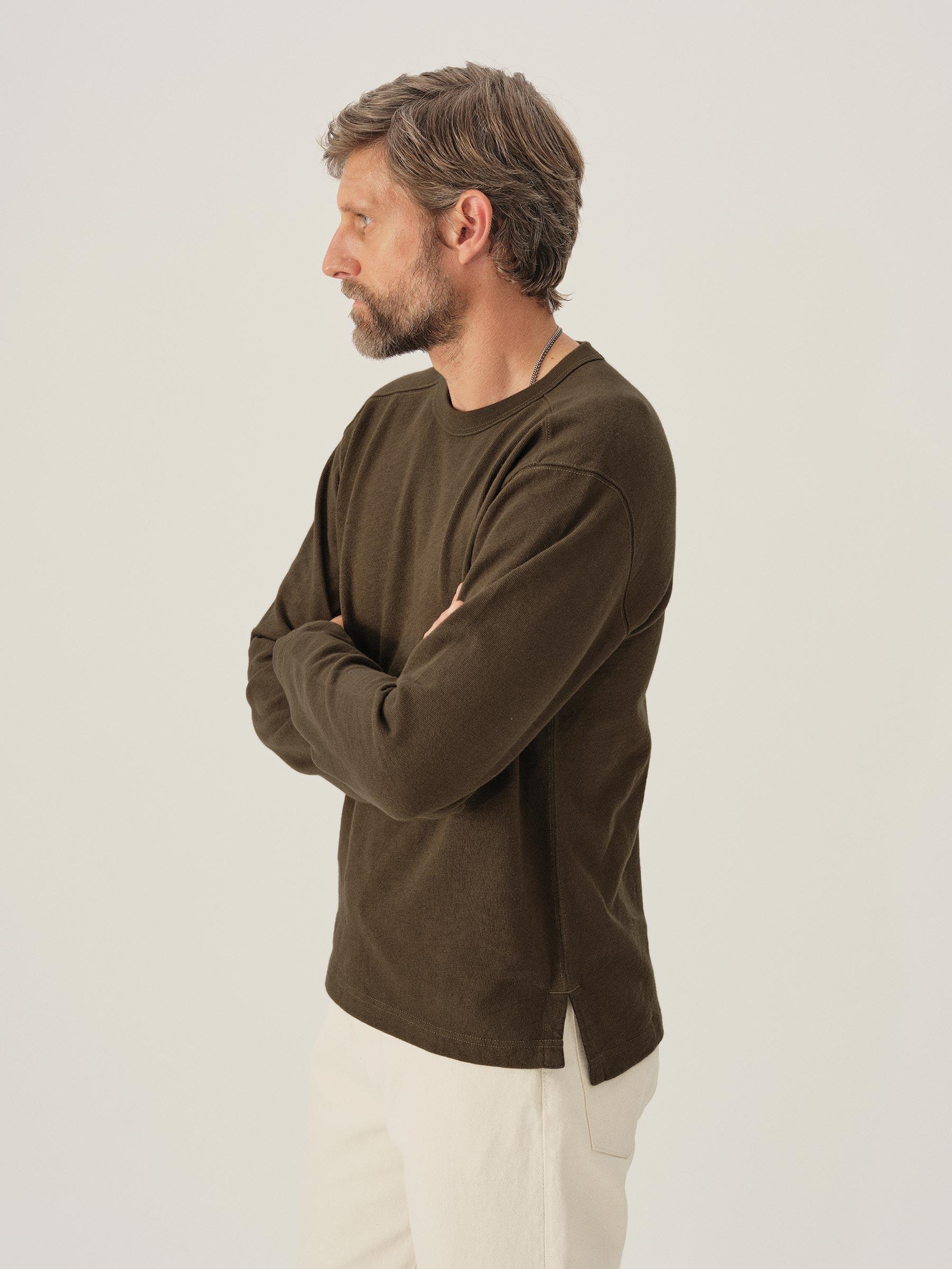 Carob Brown Field-Spec Rugby Crew Product Image