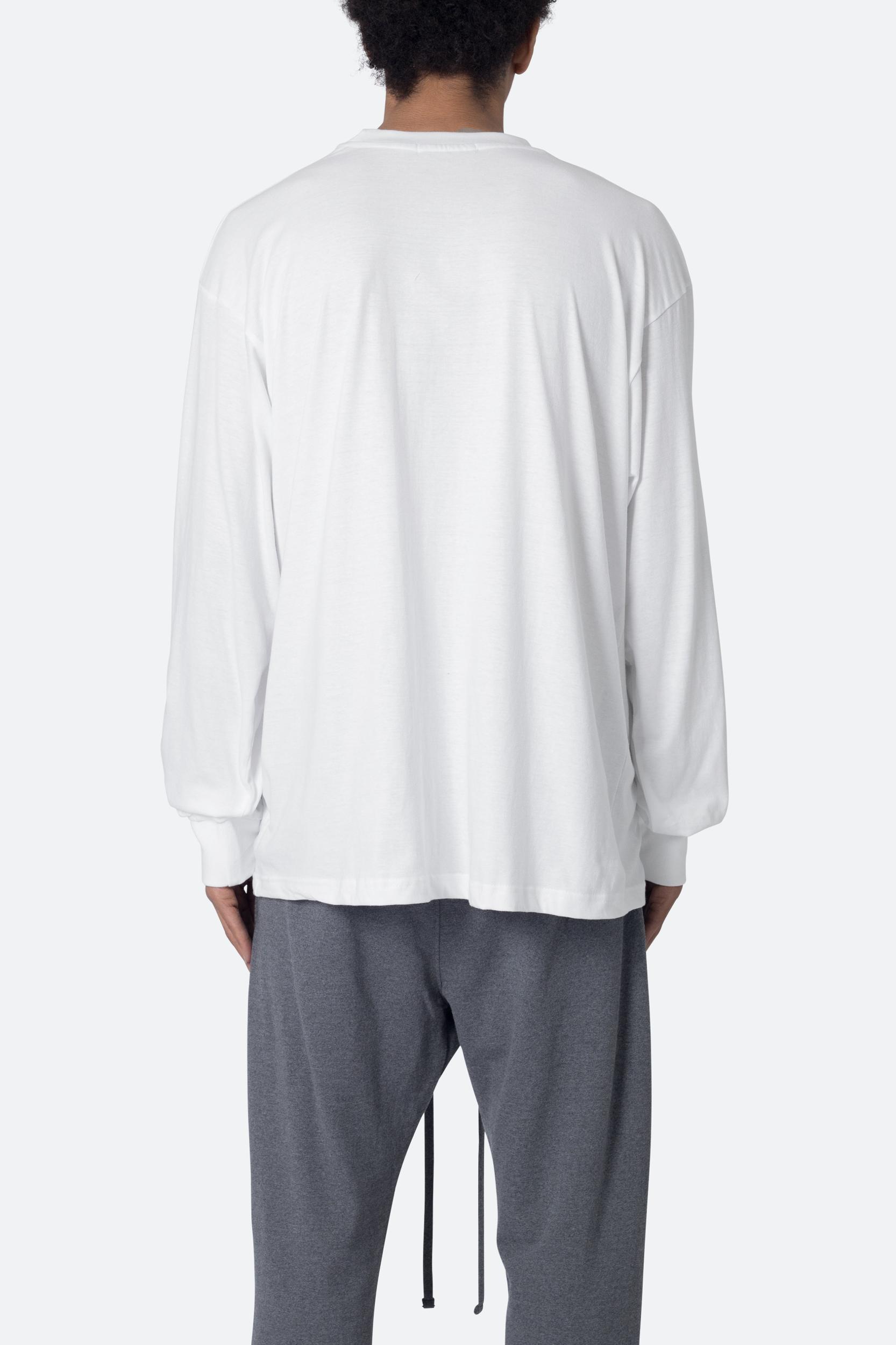 Every Day II L/S Tee - White Product Image