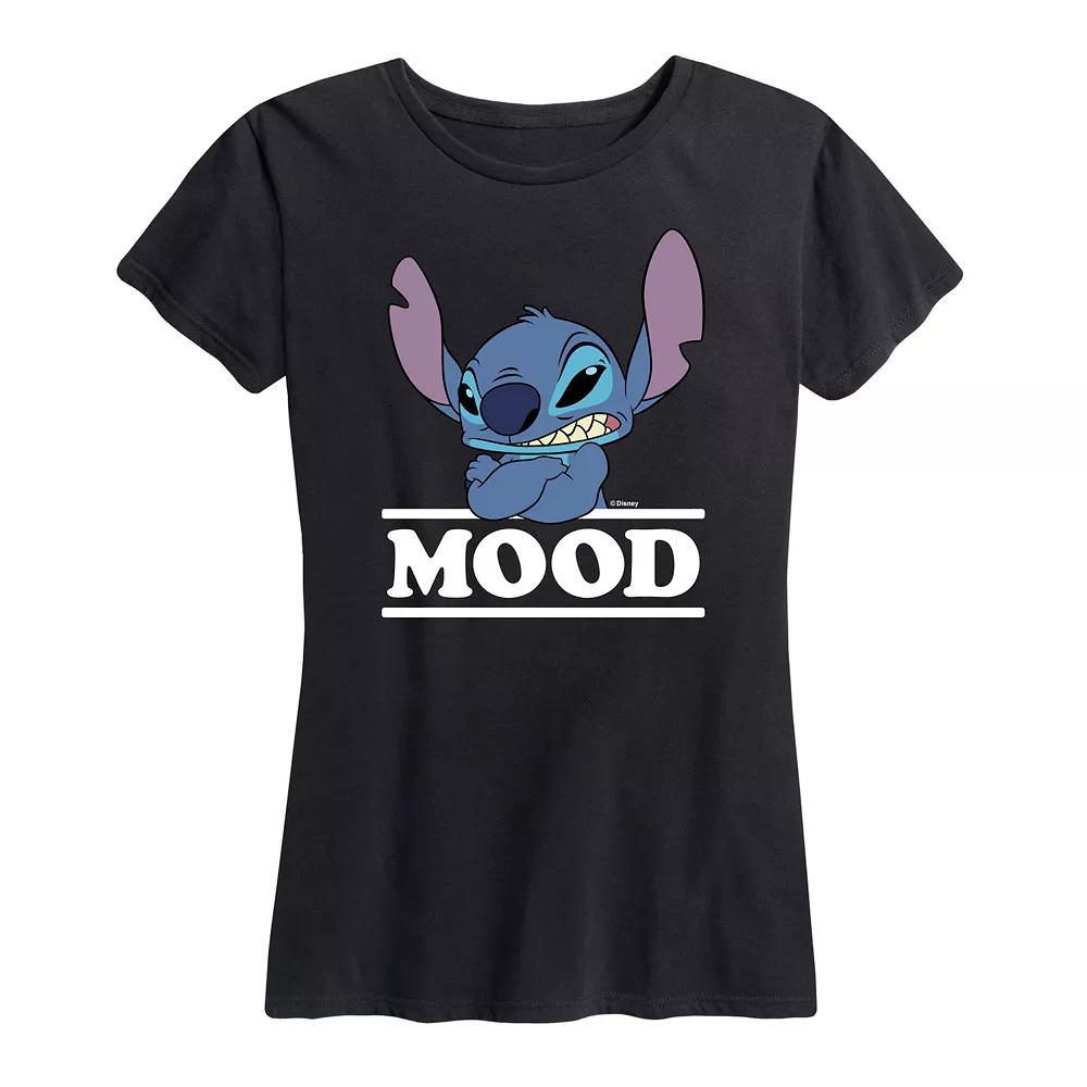 Disney's Lilo & Stitch Women's Mood Graphic Tee,  Product Image