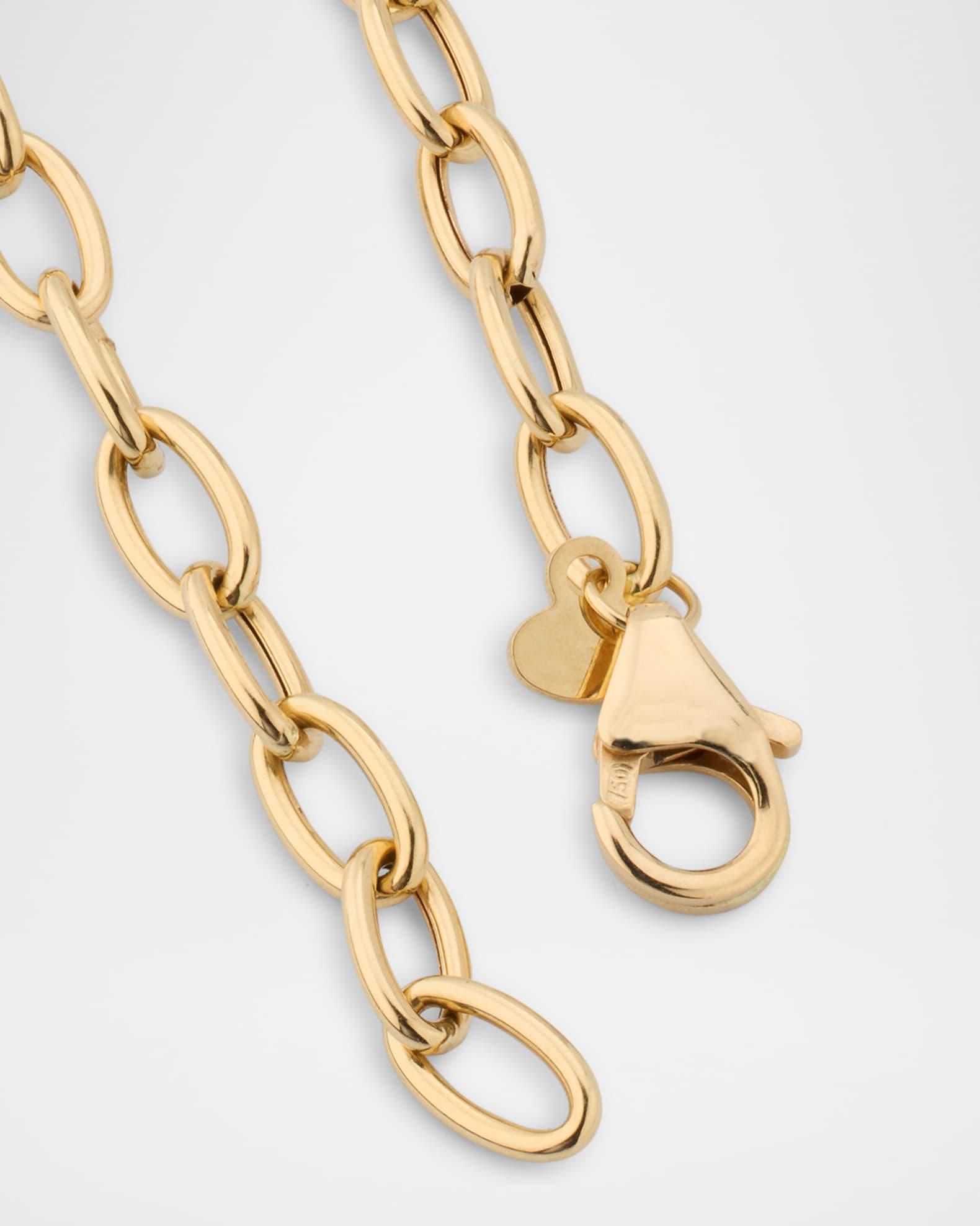 Manhattan 18K Yellow Gold Lilac Amethyst Asscher Cut Pendant Necklace, 18"L Product Image