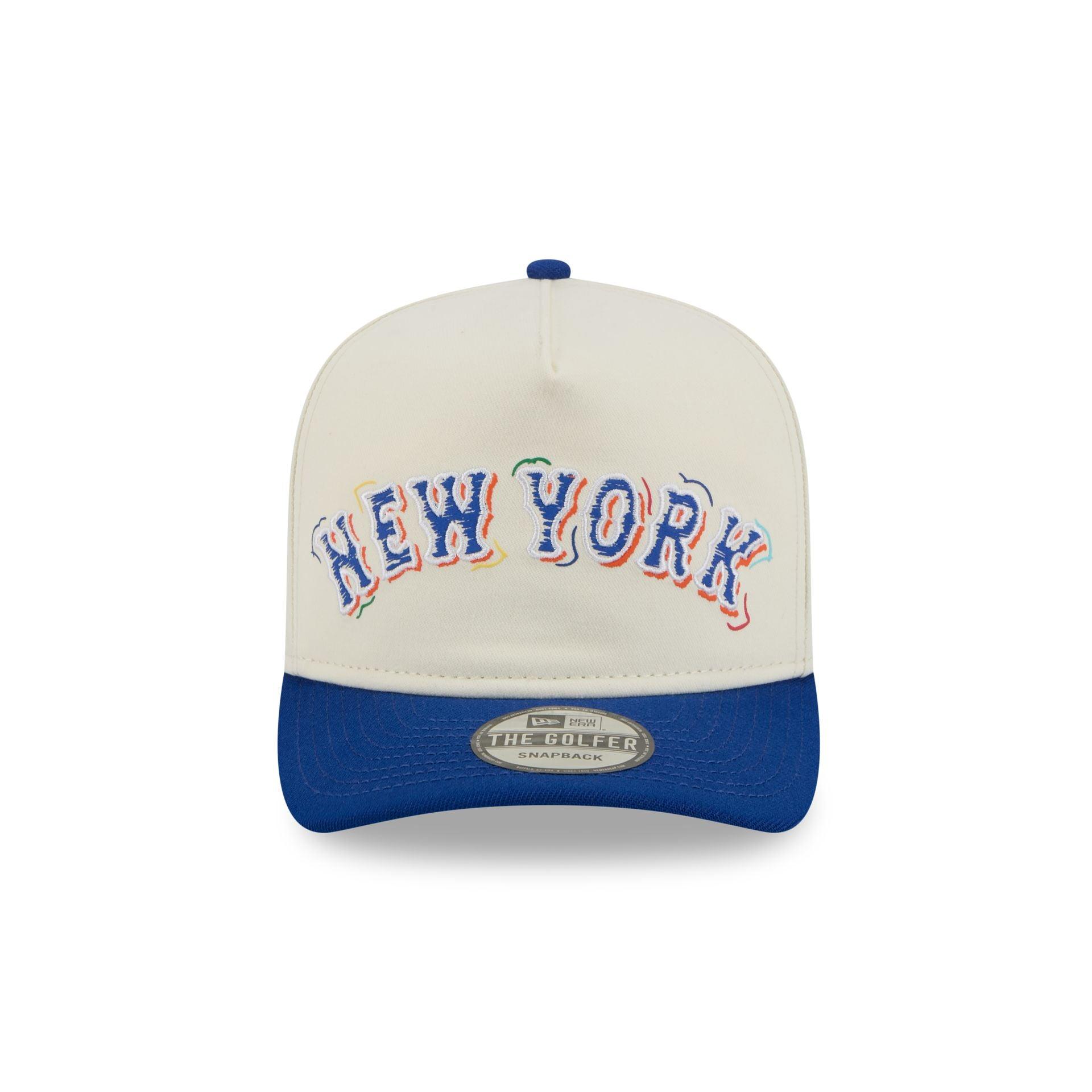 New York Mets Team Scribble Golfer Hat Male Product Image