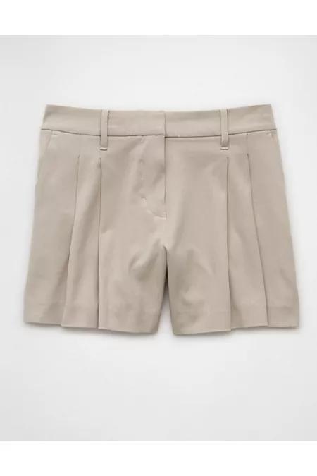 AE 6" Stretch High-Waisted Pleated Trouser Short Women's Product Image