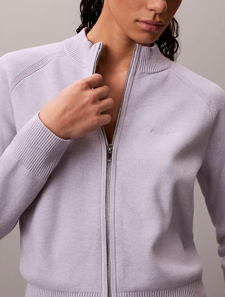 Tech Knit Zip Sweater Product Image