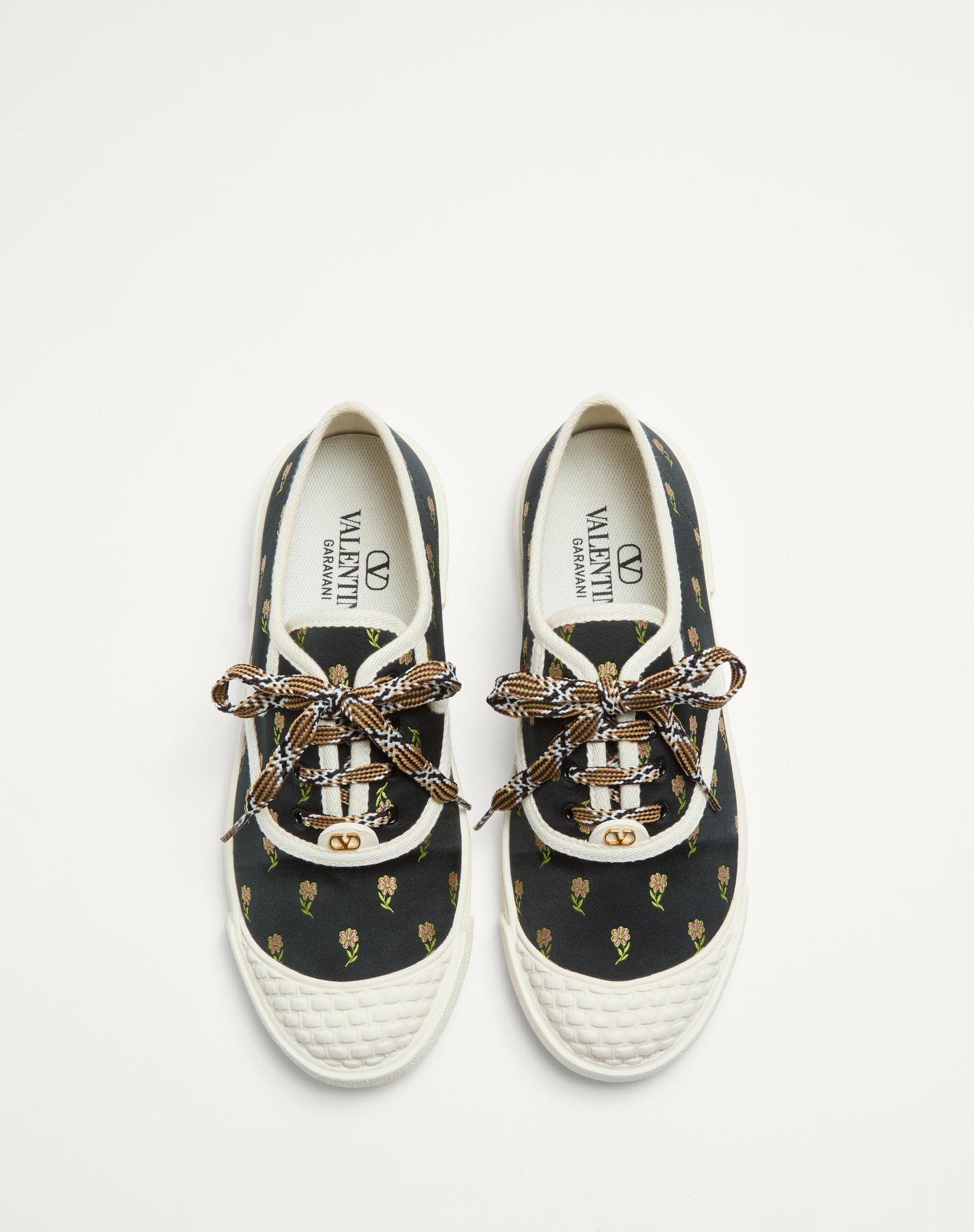 Bay By Bay Sneakers In Papier Floral Fabric Product Image