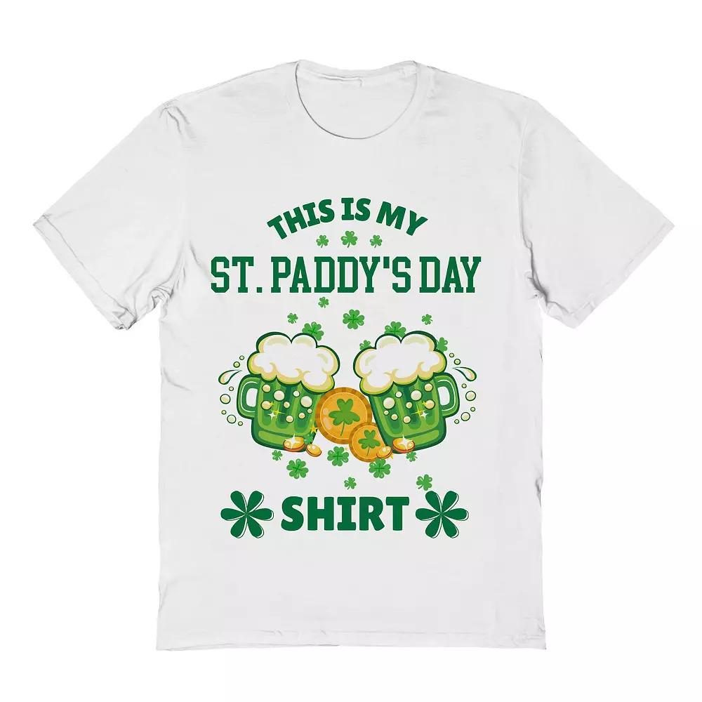 Men's This Is My Drinking Shirt St. Patrick's Day Graphic Tee, Adult Unisex,  Product Image