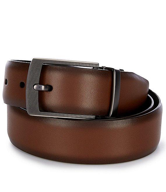 Murano Cabernet Reversible Leather Belt Product Image