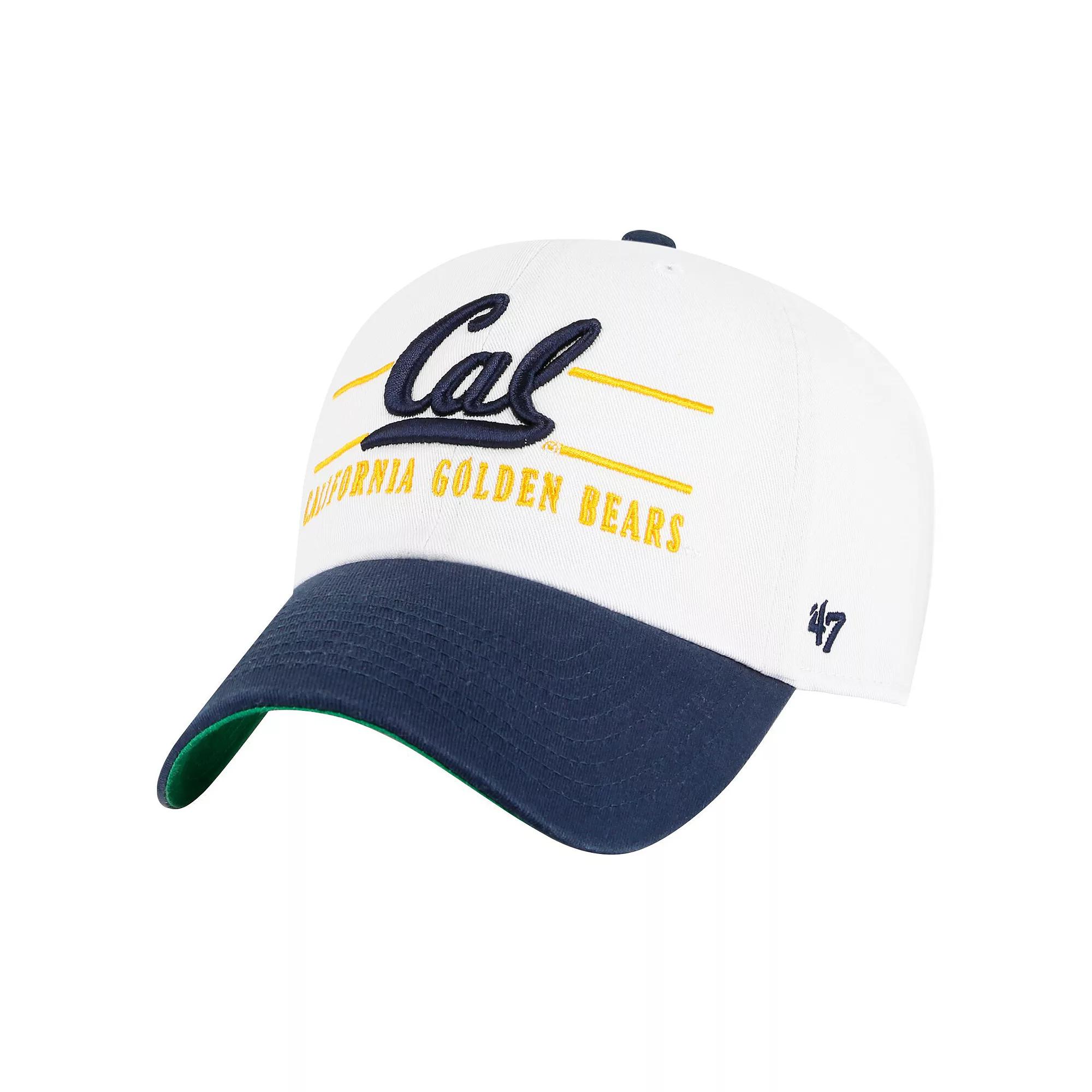 Men's '47 White Cal Bears Gridiron Clean Up Adjustable Hat Product Image