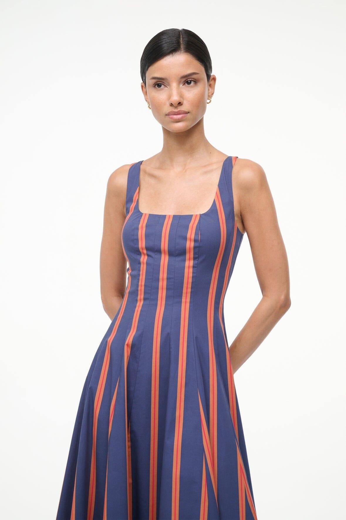 WELLS DRESS | RAILROAD STRIPE Product Image