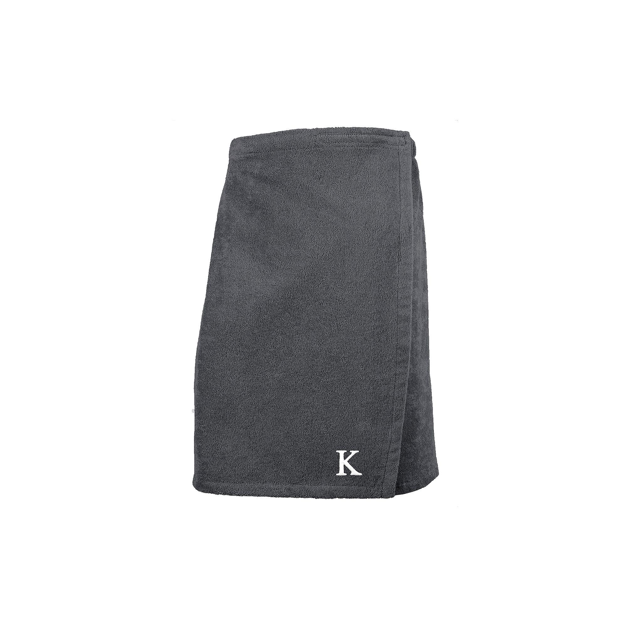 Linum Home Textiles Turkish Cotton Personalized Men's Terry Body Wrap Product Image