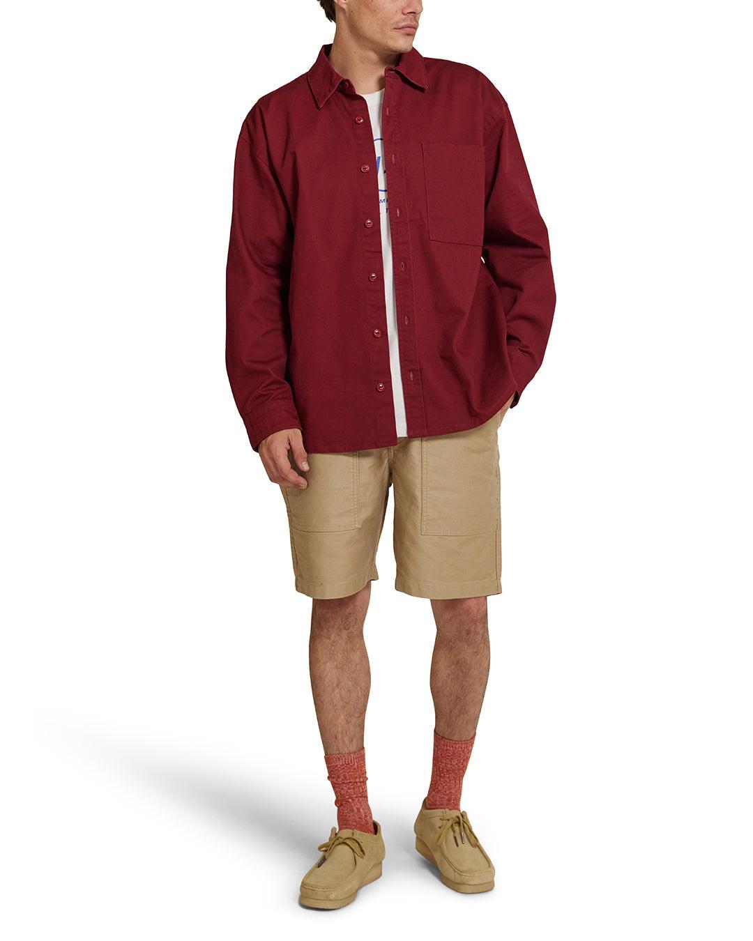 Frizell Twill Shirt - Rhodo Product Image