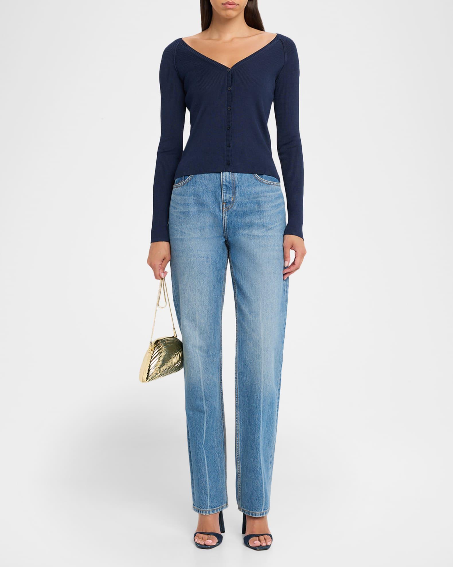 Darlene Silk-Cashmere Cardigan Product Image