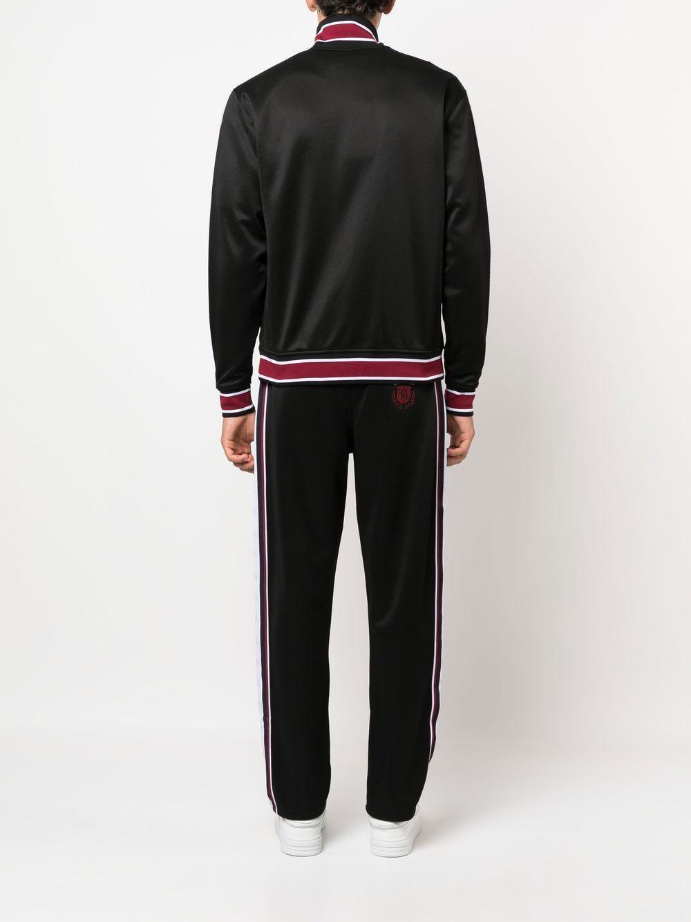 logo-patch side-stripe tracksuit Product Image