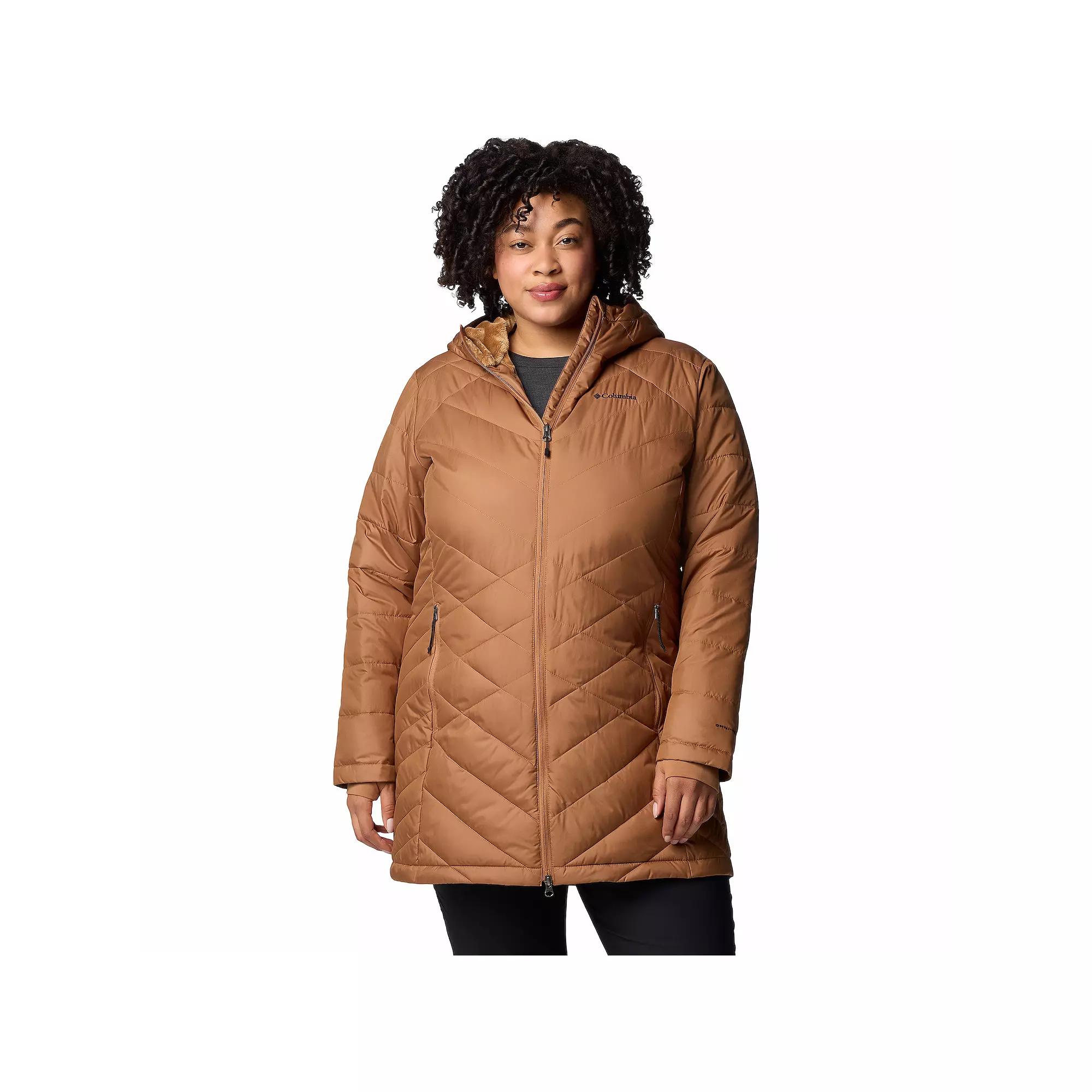 Columbia Womens Heavenly Long Hooded Jacket - Plus Size- Product Image