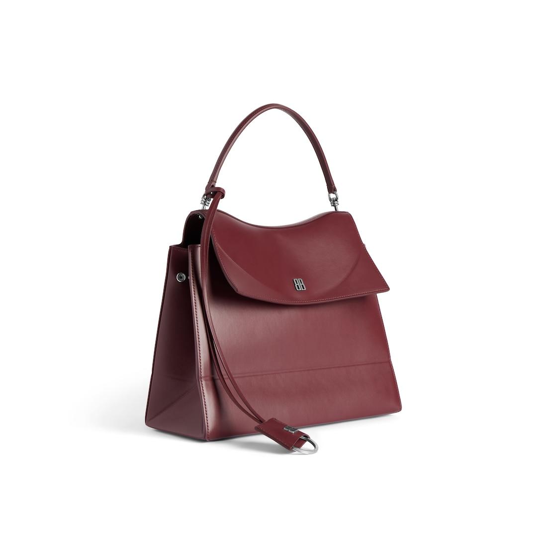 Women's Nano Handbag Medium in Dark Burgundy Product Image
