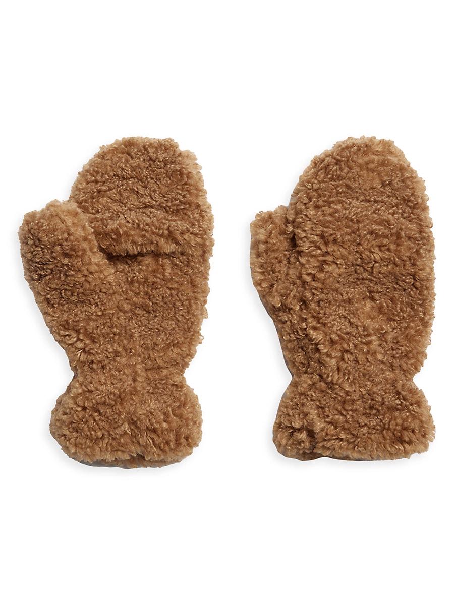 Womens Coco Luxe Teddie Flip-Top Mittens Product Image