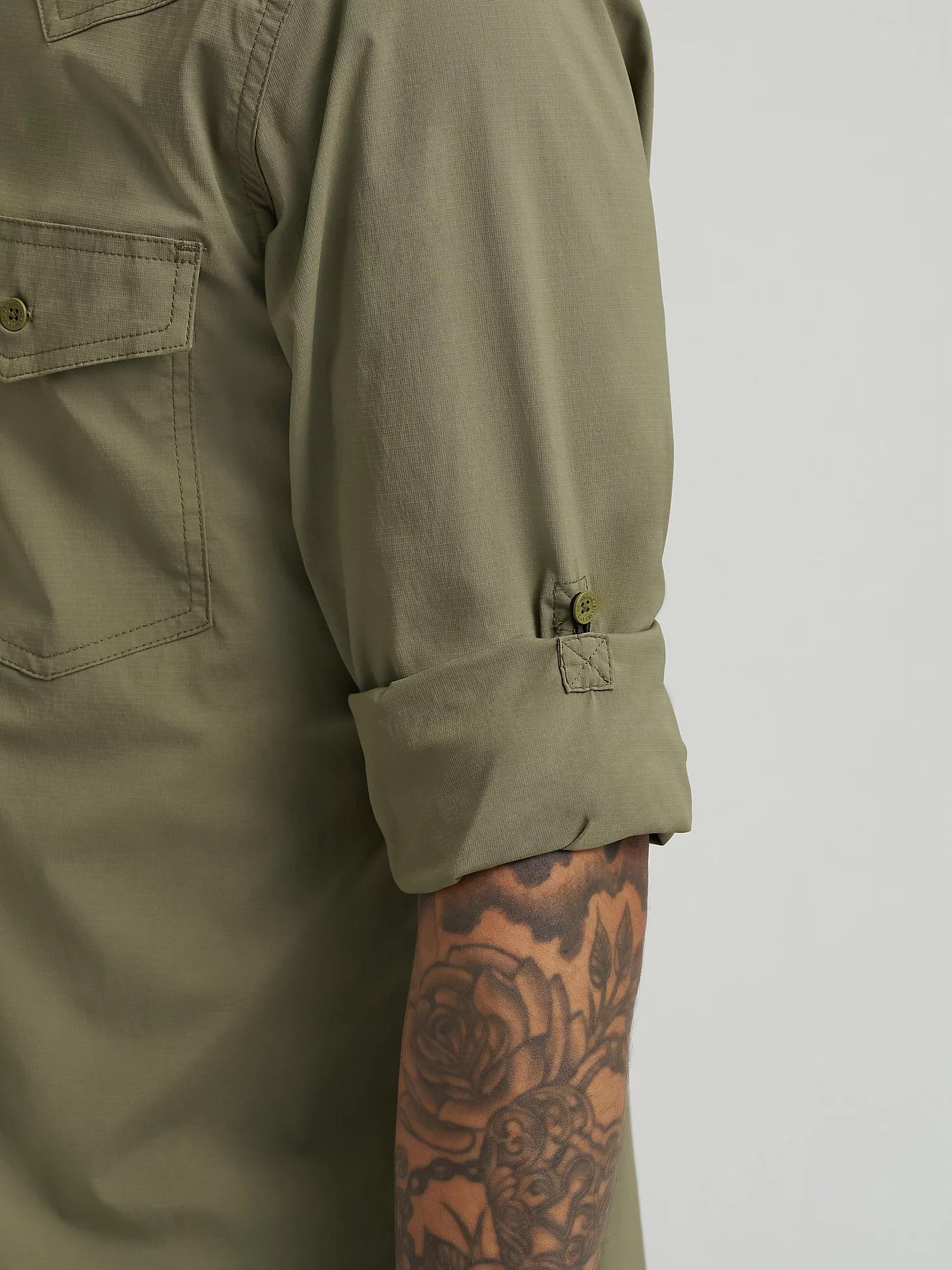 Wrangler All Terrain Gear Men's Technical Shirt in Olivine Product Image