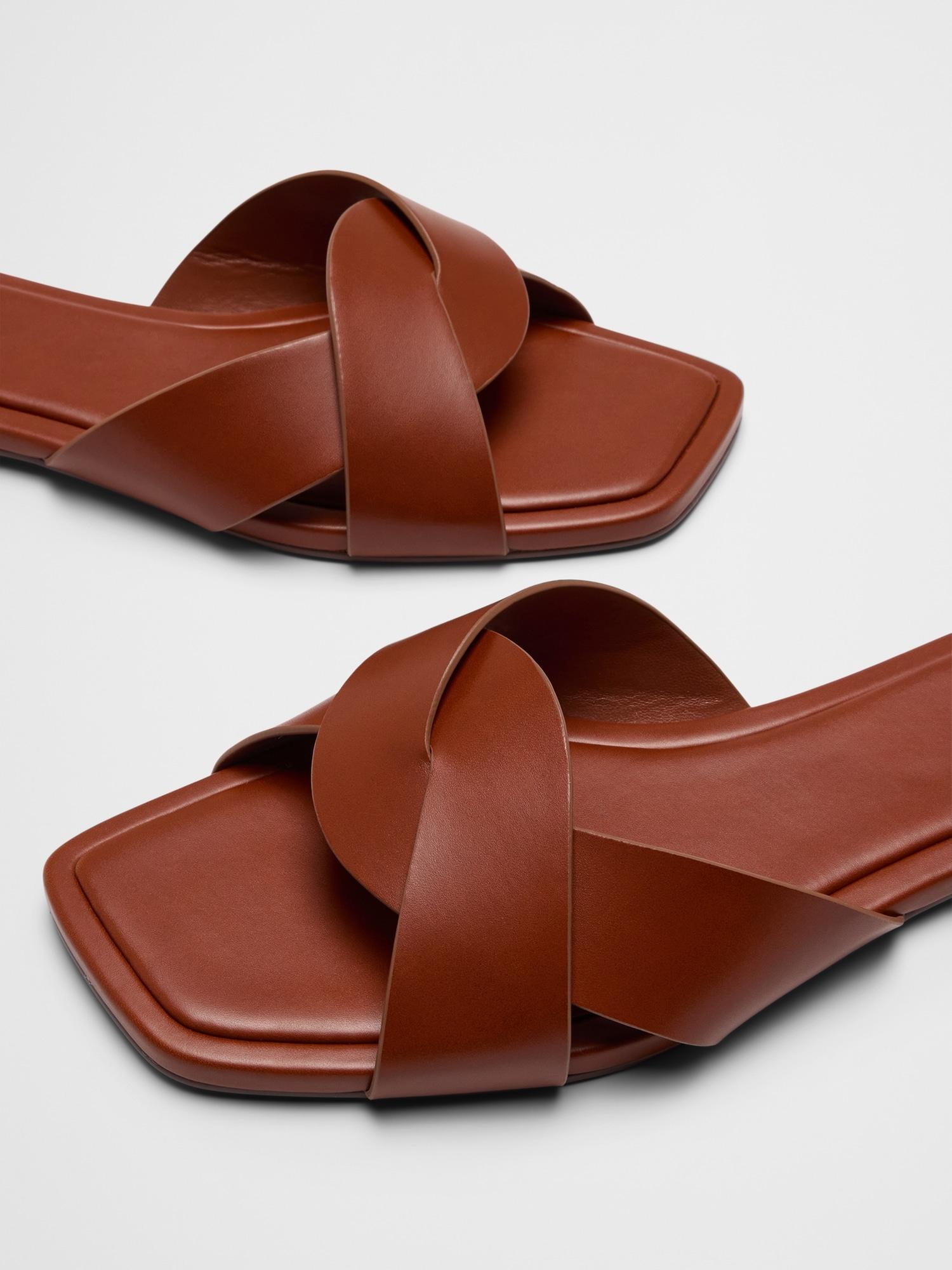 Vegan Leather Braided Sandal Product Image