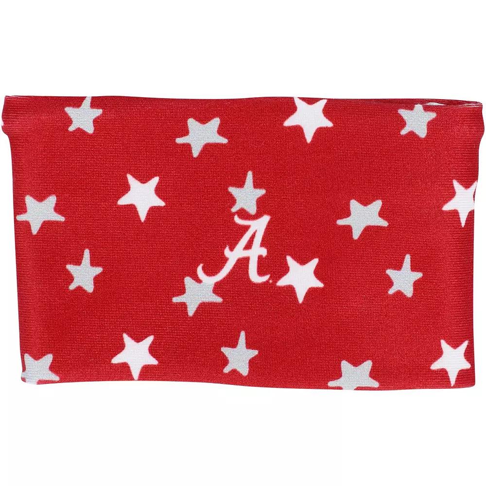 Women's ZooZatz Alabama Crimson Tide Star Headband, Team Product Image