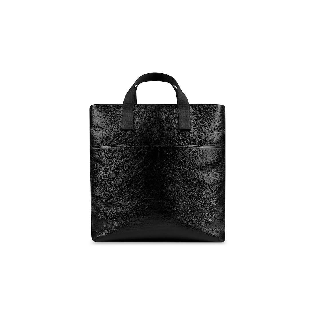 Men's Explorer Tote Bag With Strap in Black Product Image