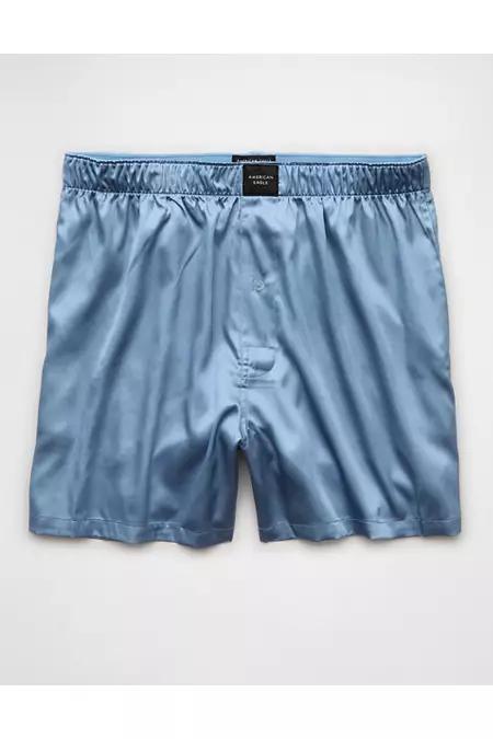 AEO Men's Solid Satin Pocket Boxer Short Men's Product Image
