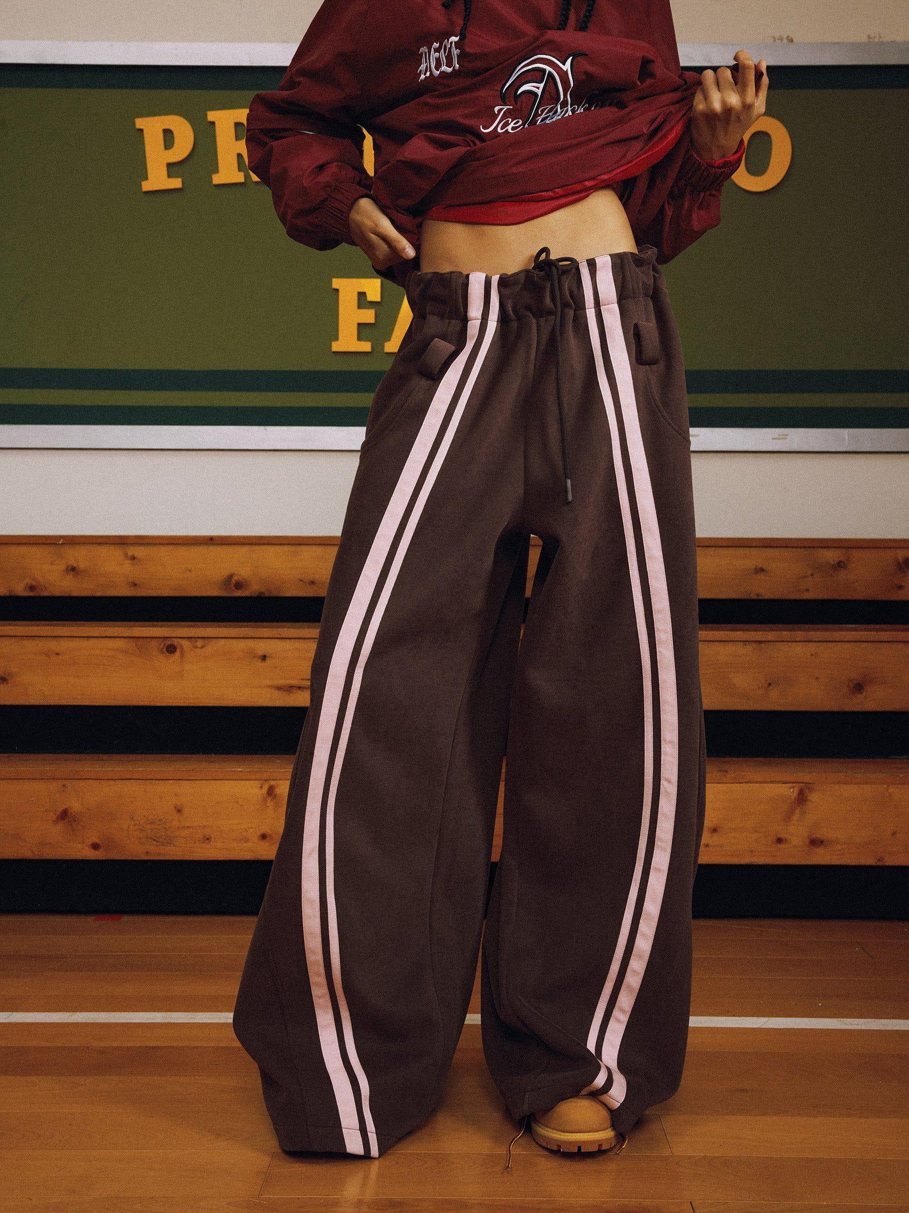 Aelfric Eden Stripe Super Baggy Barrel Sweatpants Product Image