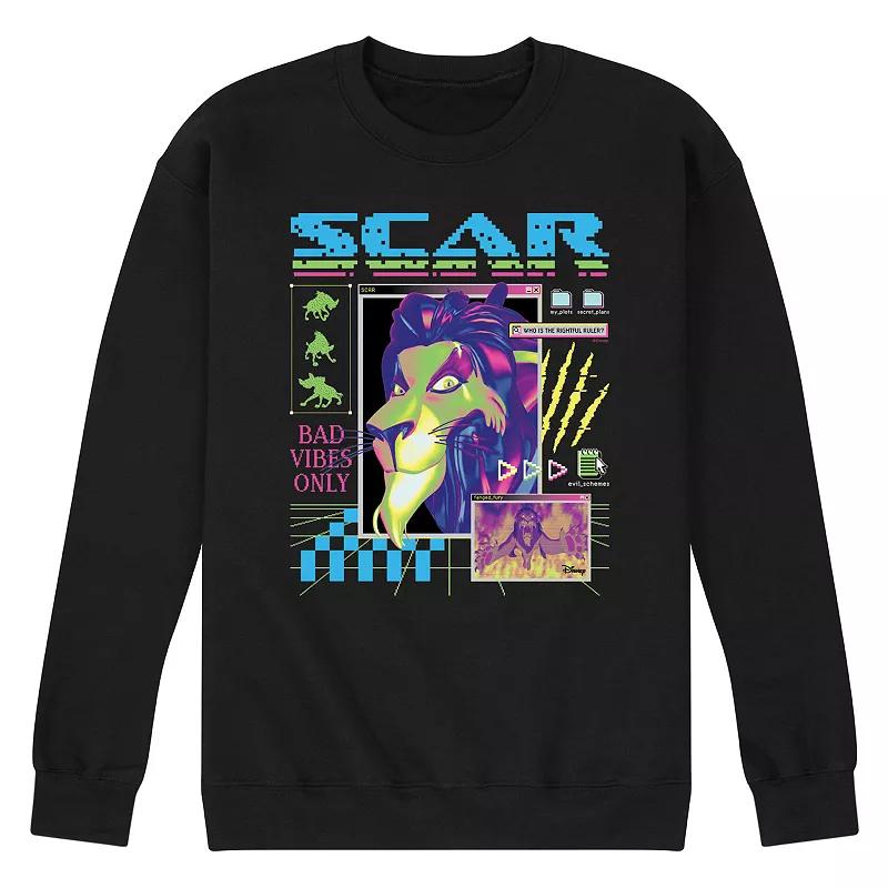 Disney's Elemental Men's Ember Badge Fleece Sweatshirt,  Product Image