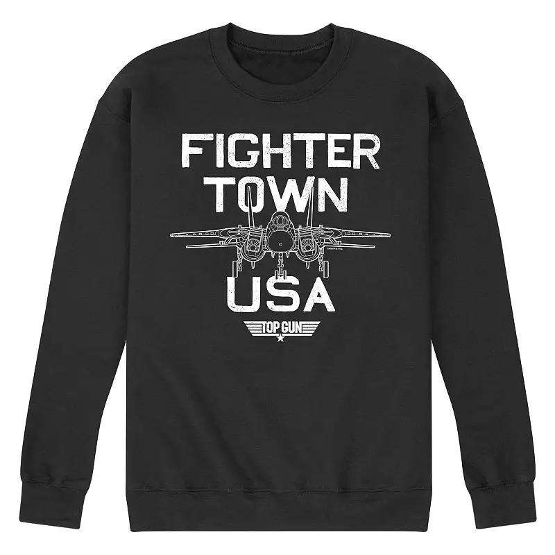 Mens Top Gun Fighter Town Sweatshirt Product Image