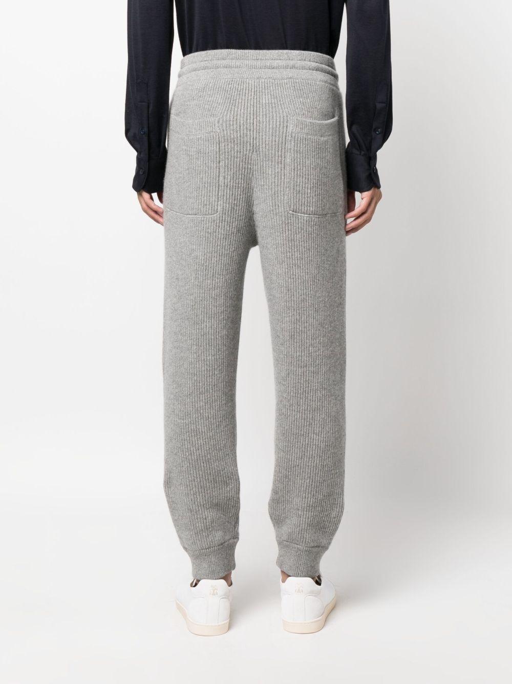 drawstring cashmere track pants Product Image