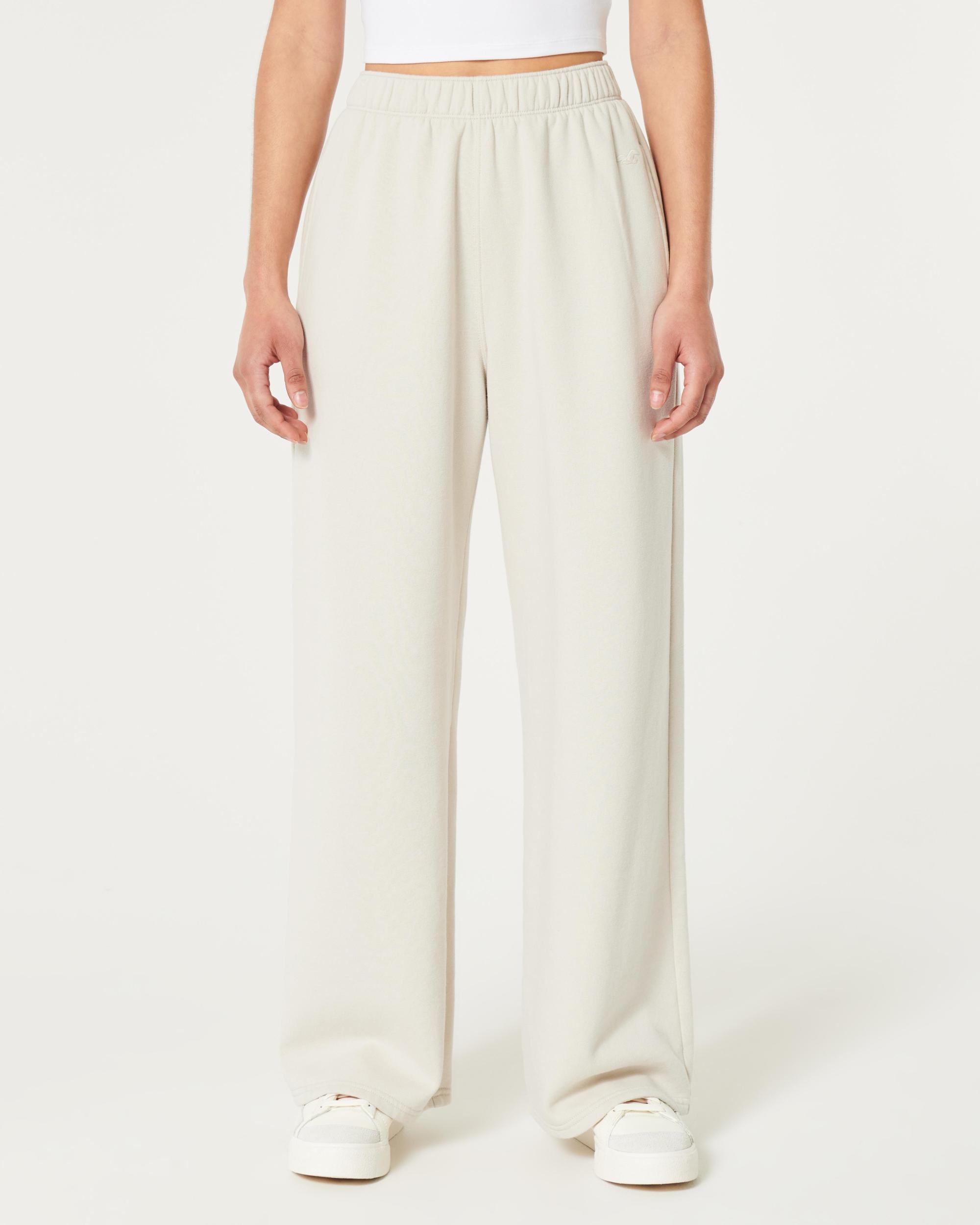 Hollister Feel Good Fleece Wide-Leg Pants Product Image