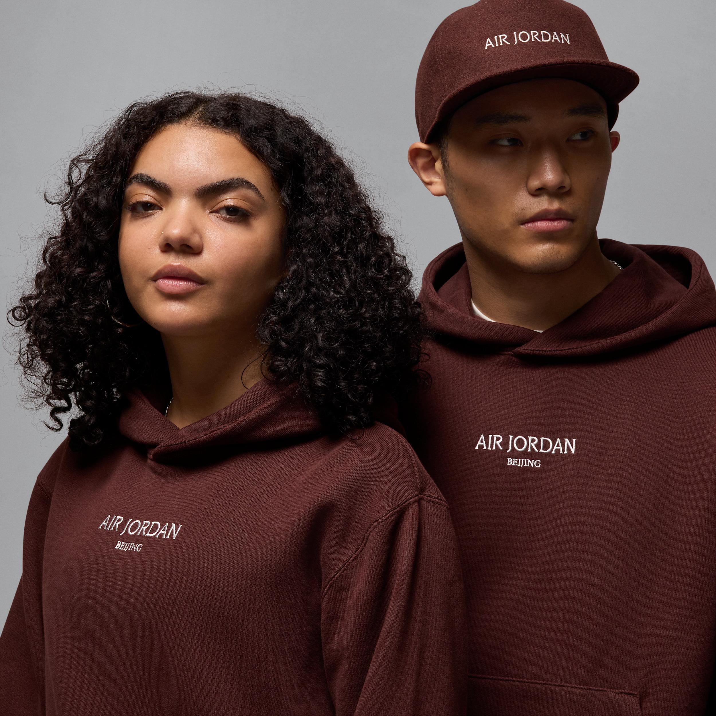 Men's Air Jordan Wordmark Fleece Pullover Hoodie Product Image