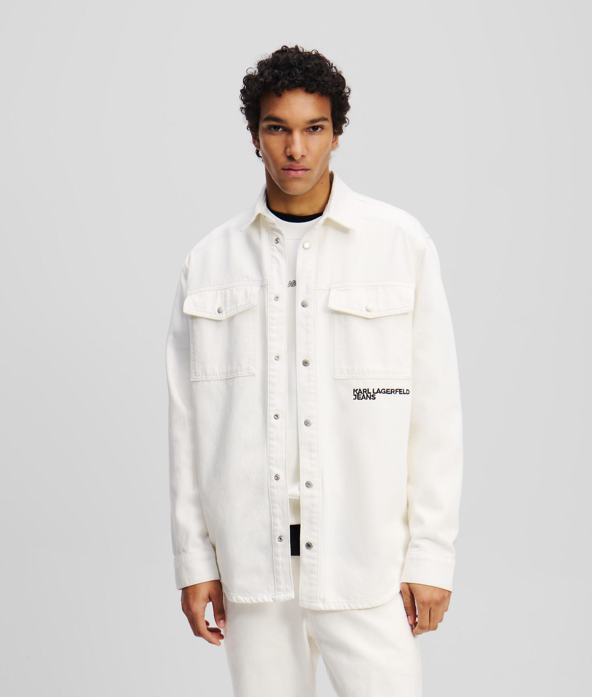 KARL PRINT DENIM OVERSHIRT Product Image