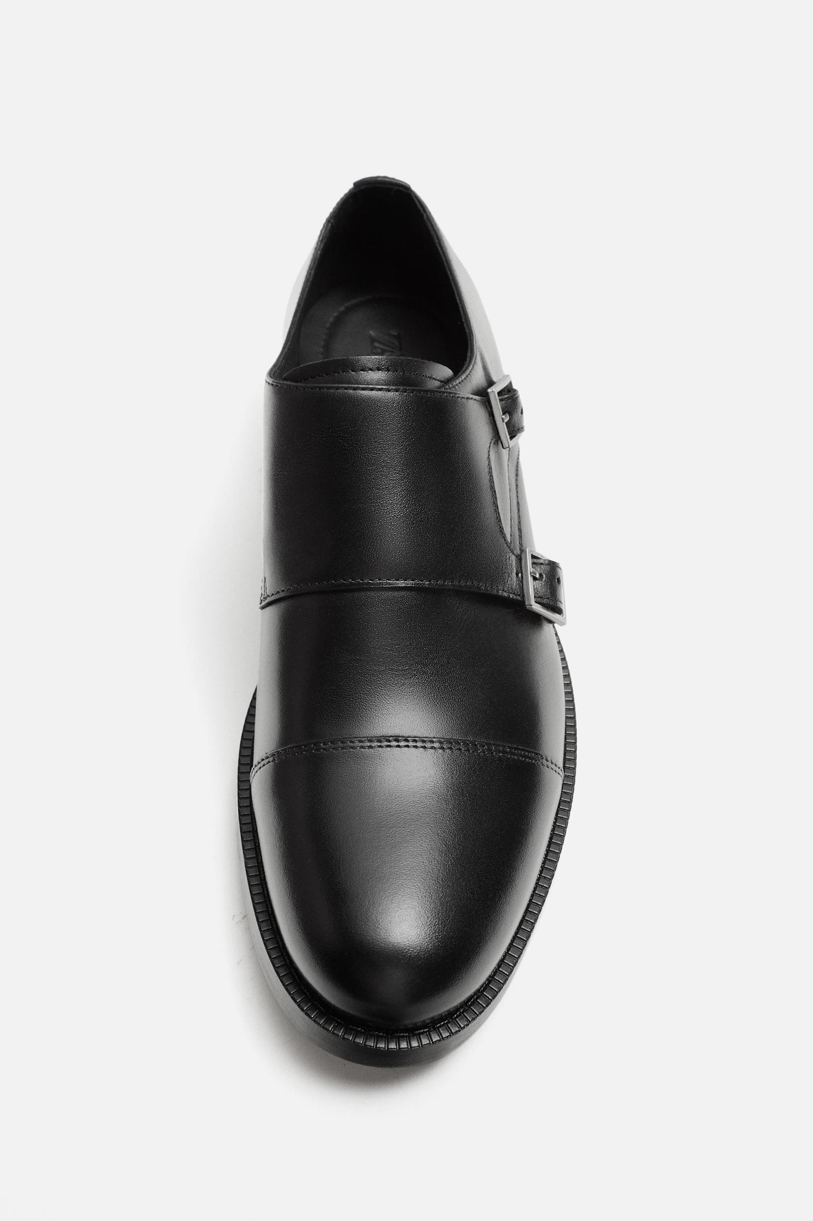 LEATHER BUCKLE SHOE Product Image