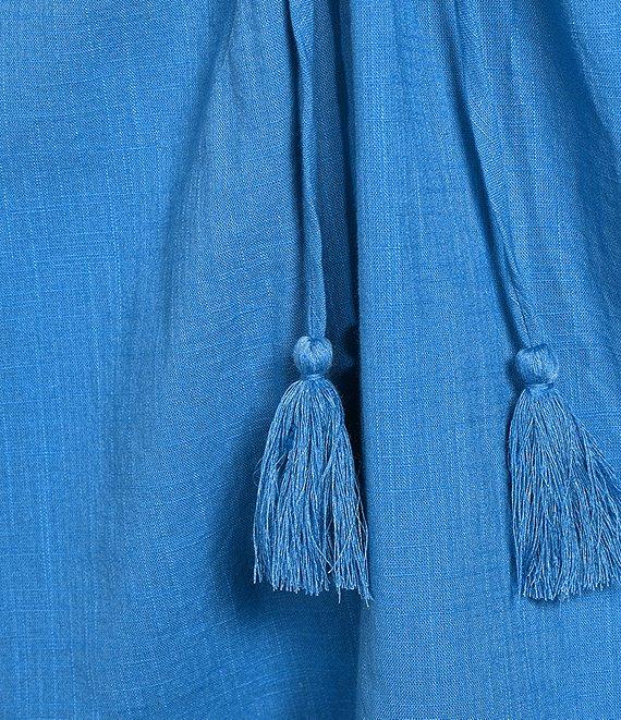 Roxy Salty Breeze Flutter Sleeve Babydoll Mini Dress Product Image