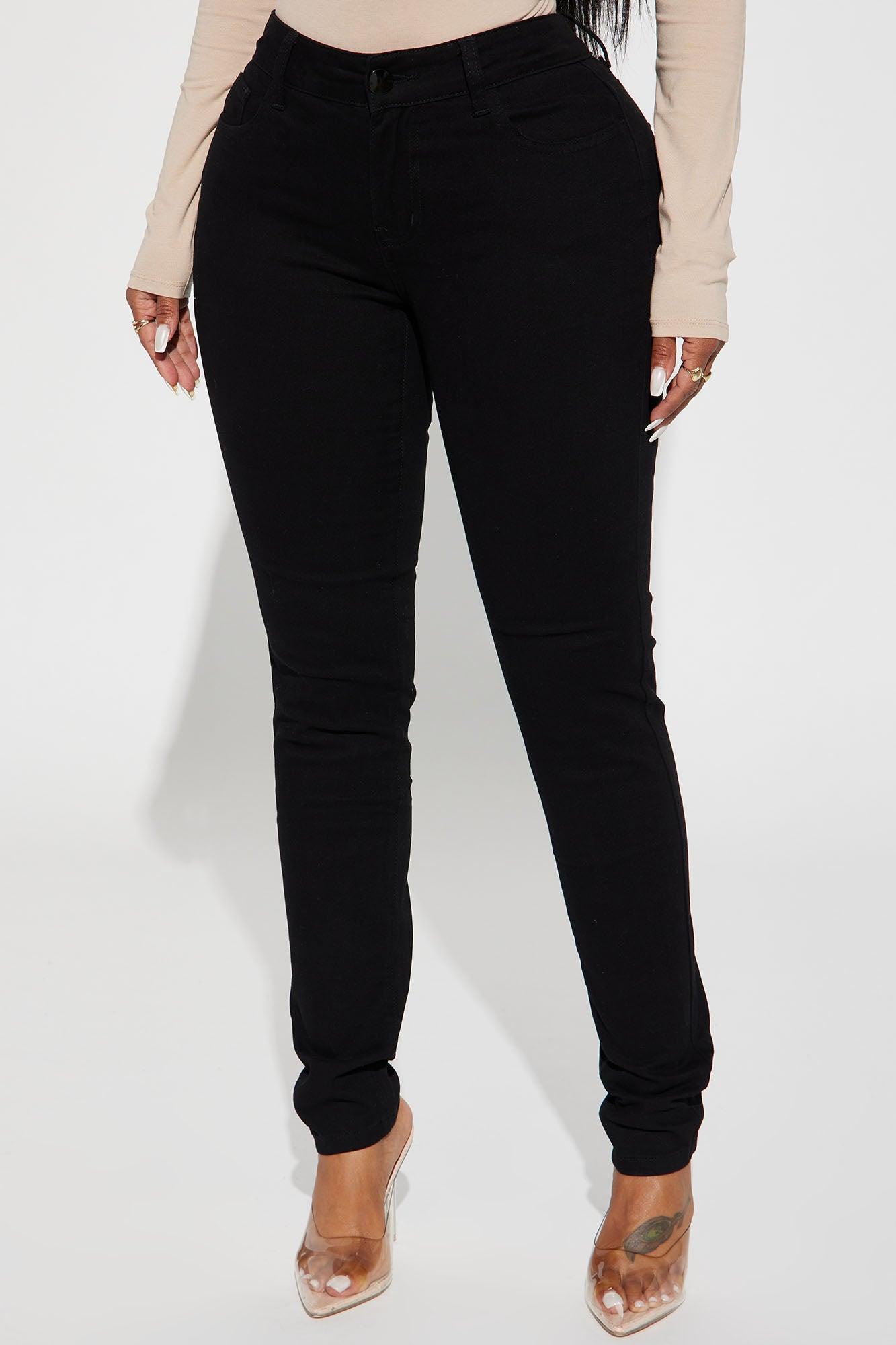 Skinny Uniform Pants - Black Product Image