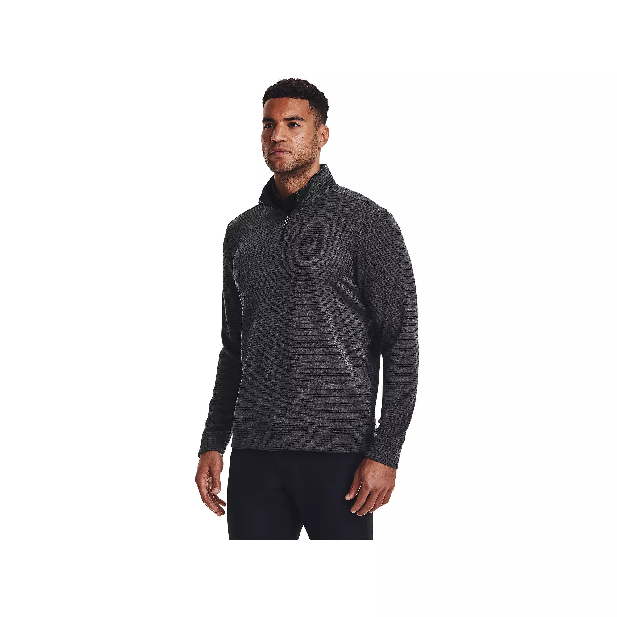 Big & Tall Under Armour Storm Quarter Zip Fleece, Men's, Size: 3XL Tall, Black Product Image