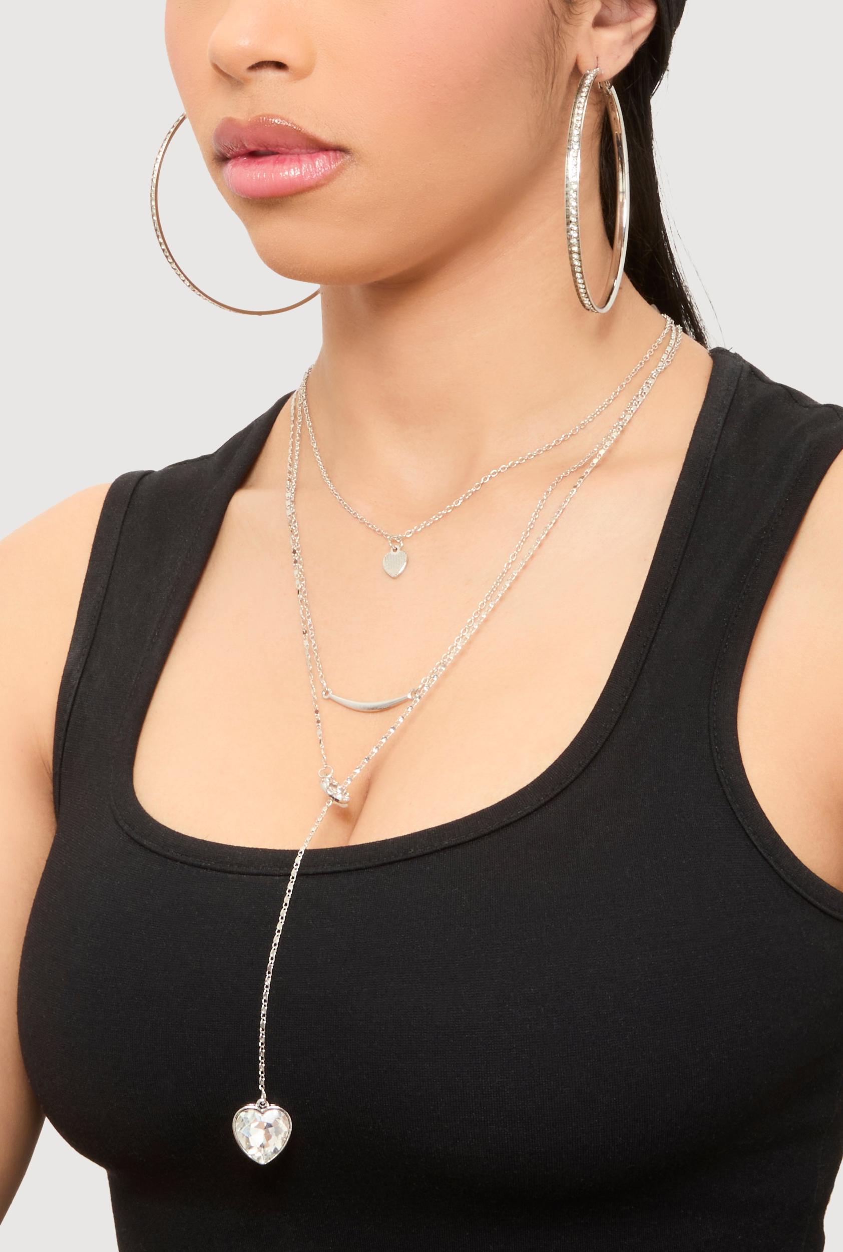 Rhinestone Bear Anklets Set of 4 Unisex Product Image