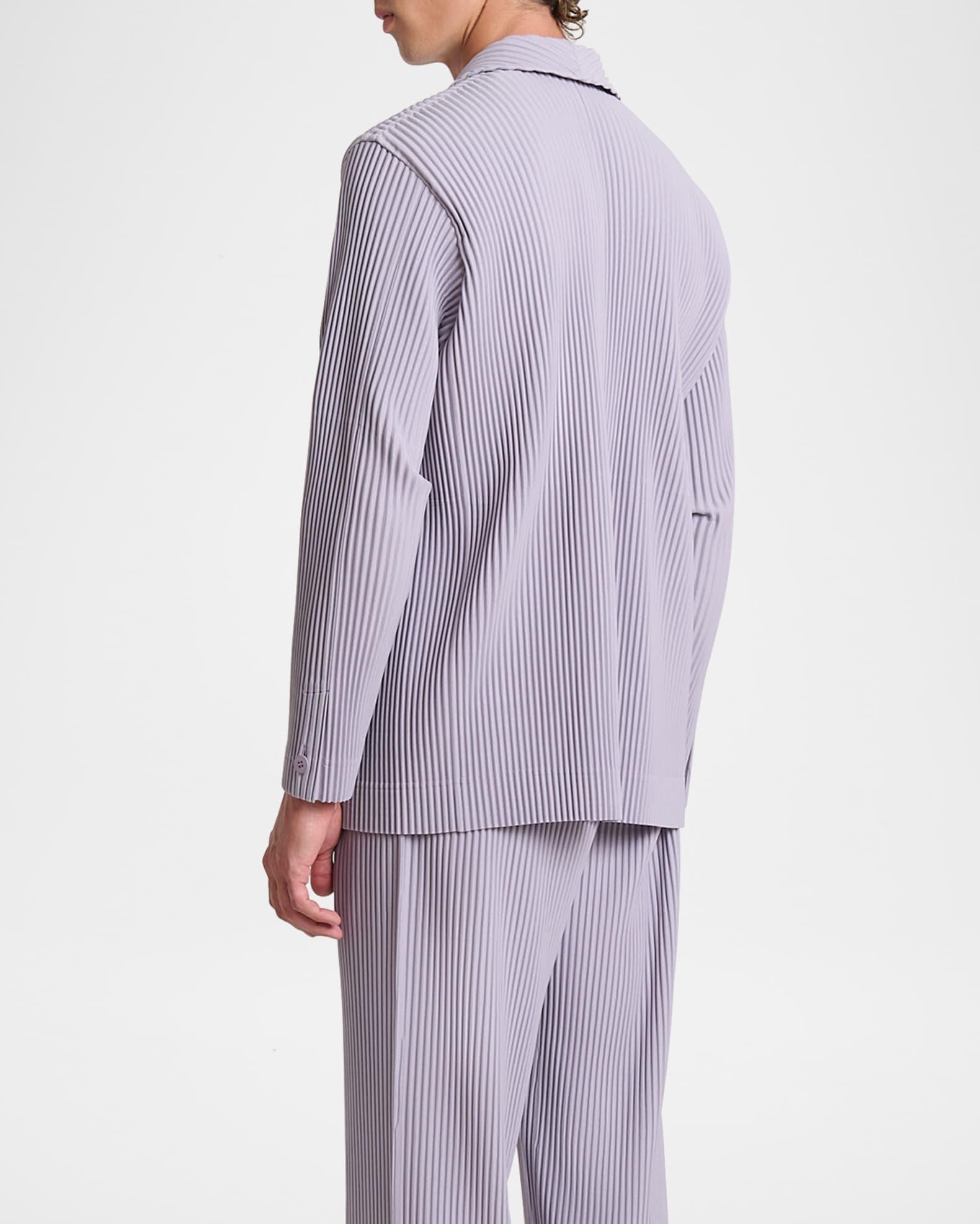 Men's Pleated Single-Breasted Sport Coat Product Image