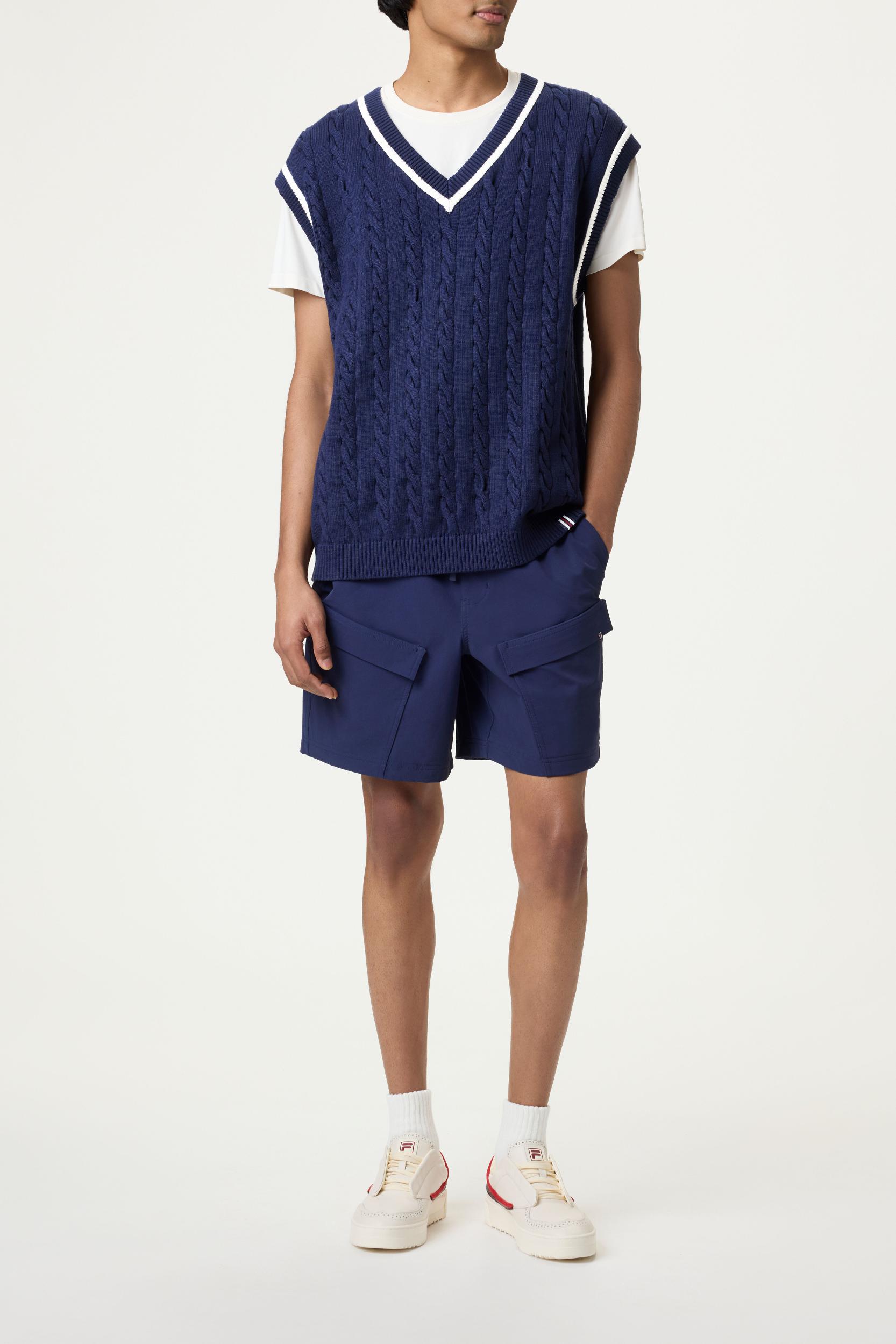 Baseline Cable Knit Vest Product Image