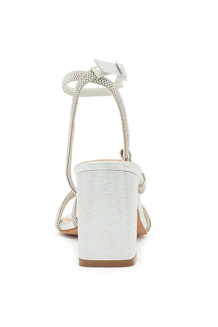 Rhinestone Ankle Wrap Shoe Product Image