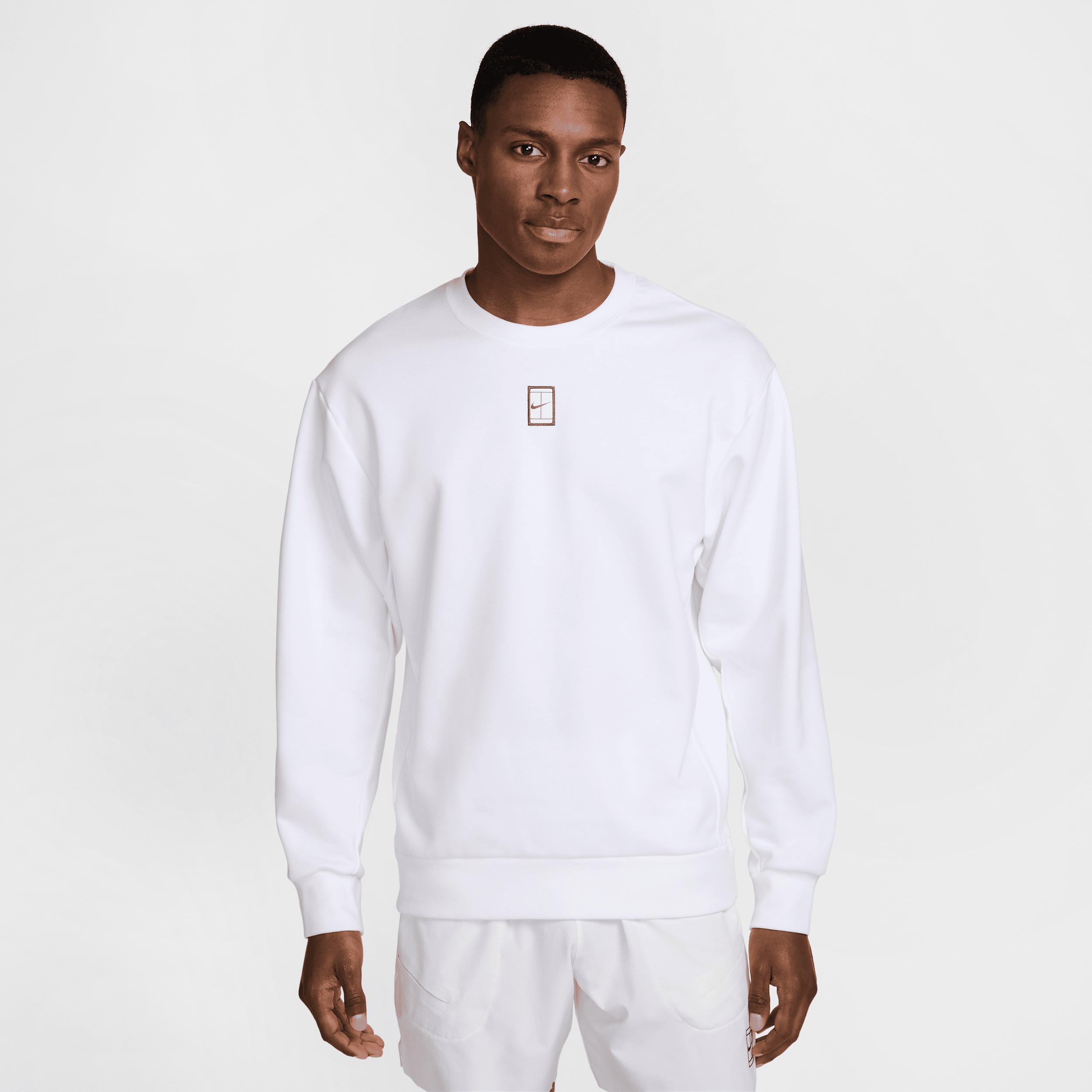 NikeCourt Heritage Men's Dri-FIT Fleece Crew Product Image