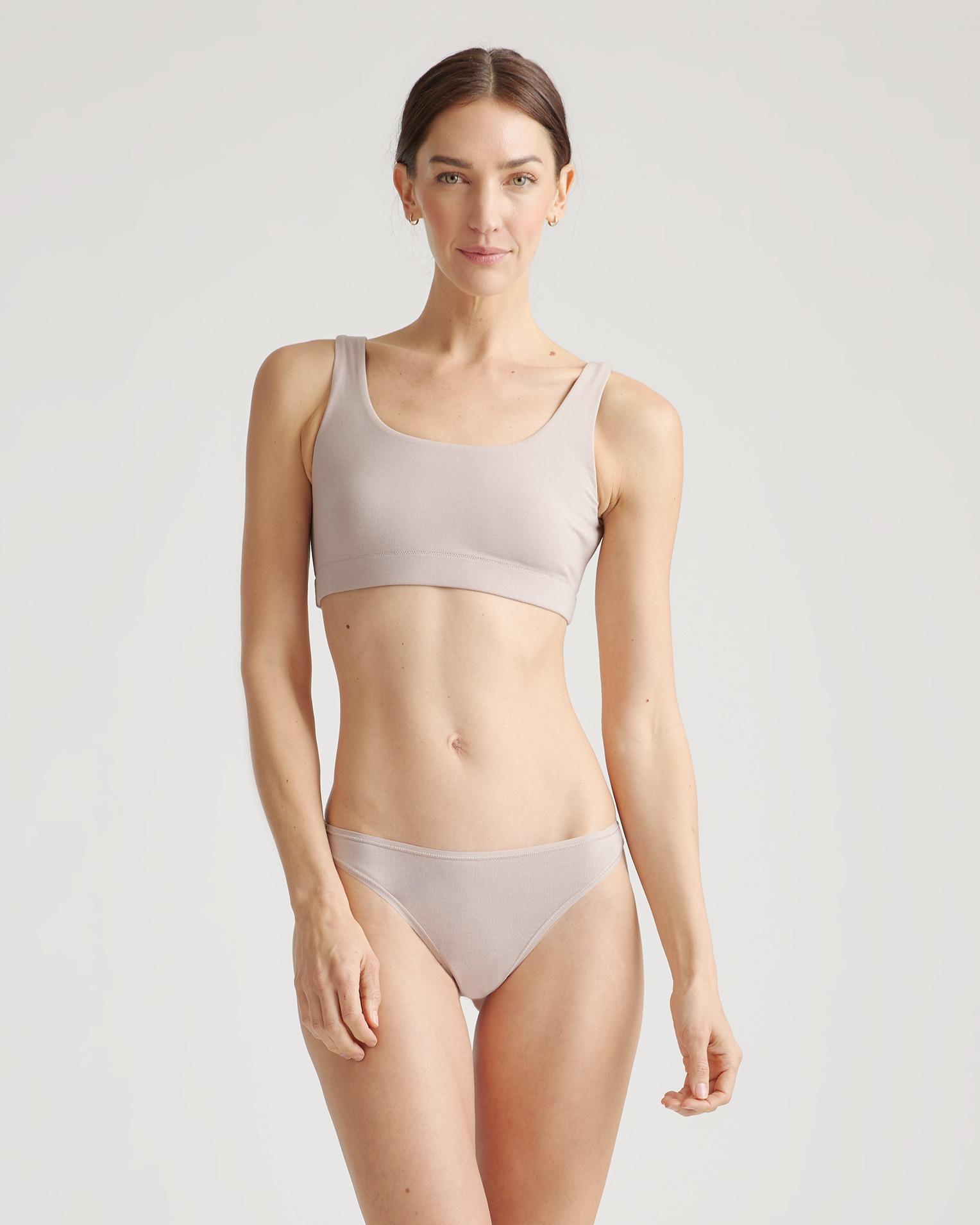 Quince | Women's Tank Top Bralette Organic Cotton Product Image