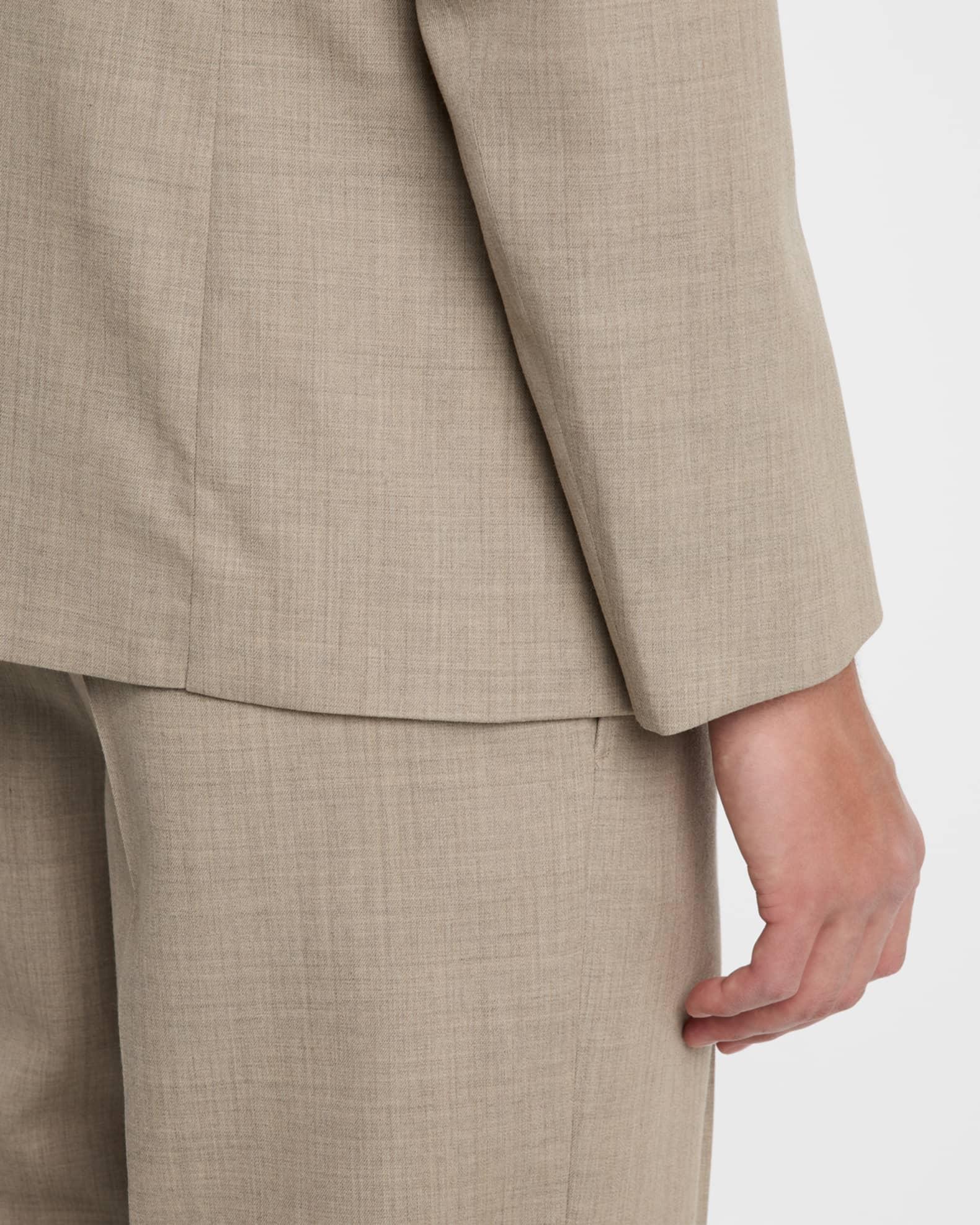 Men's Double-Breasted Wool Blazer Product Image