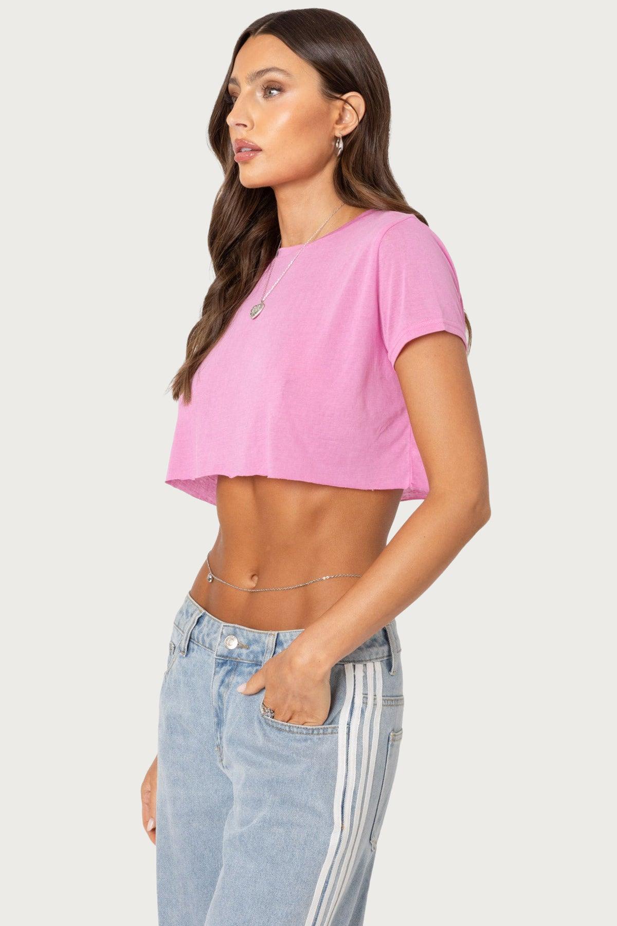 Seville Cropped T Shirt Product Image