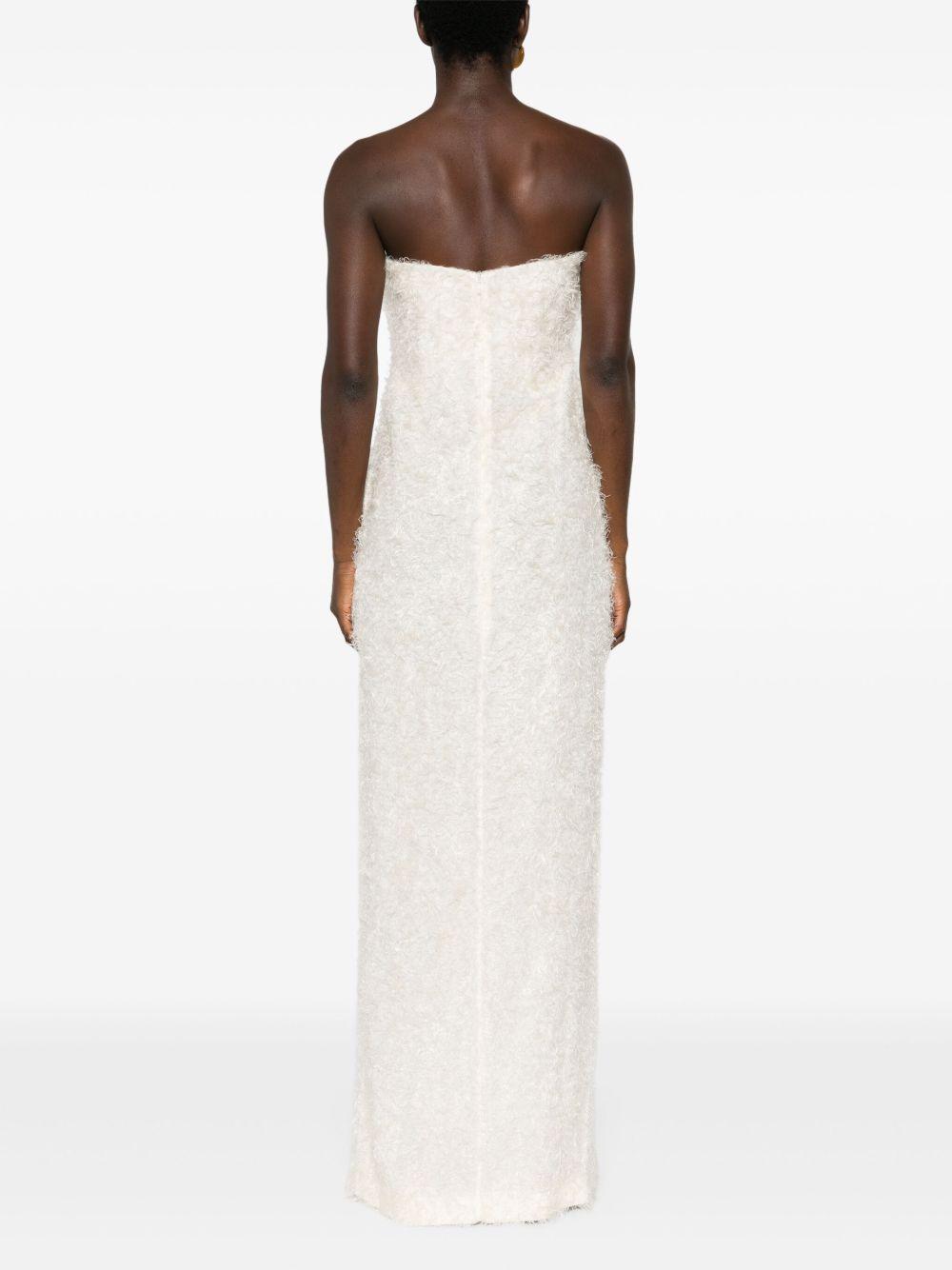 strapless fil-coupé dress Product Image