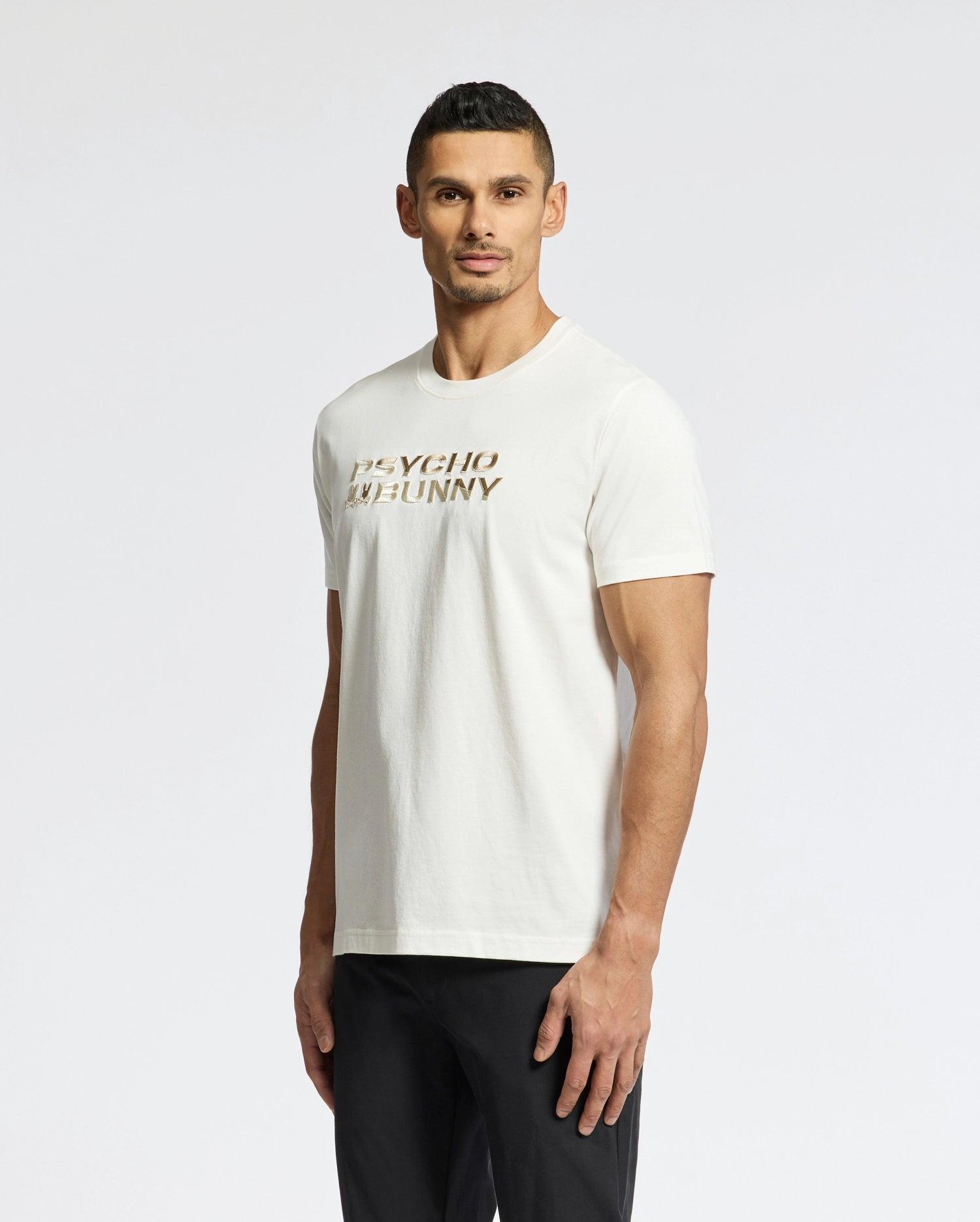 MENS BERNI EMBROIDERED WORDMARK GRAPHIC TEE - B6U417F200 Product Image
