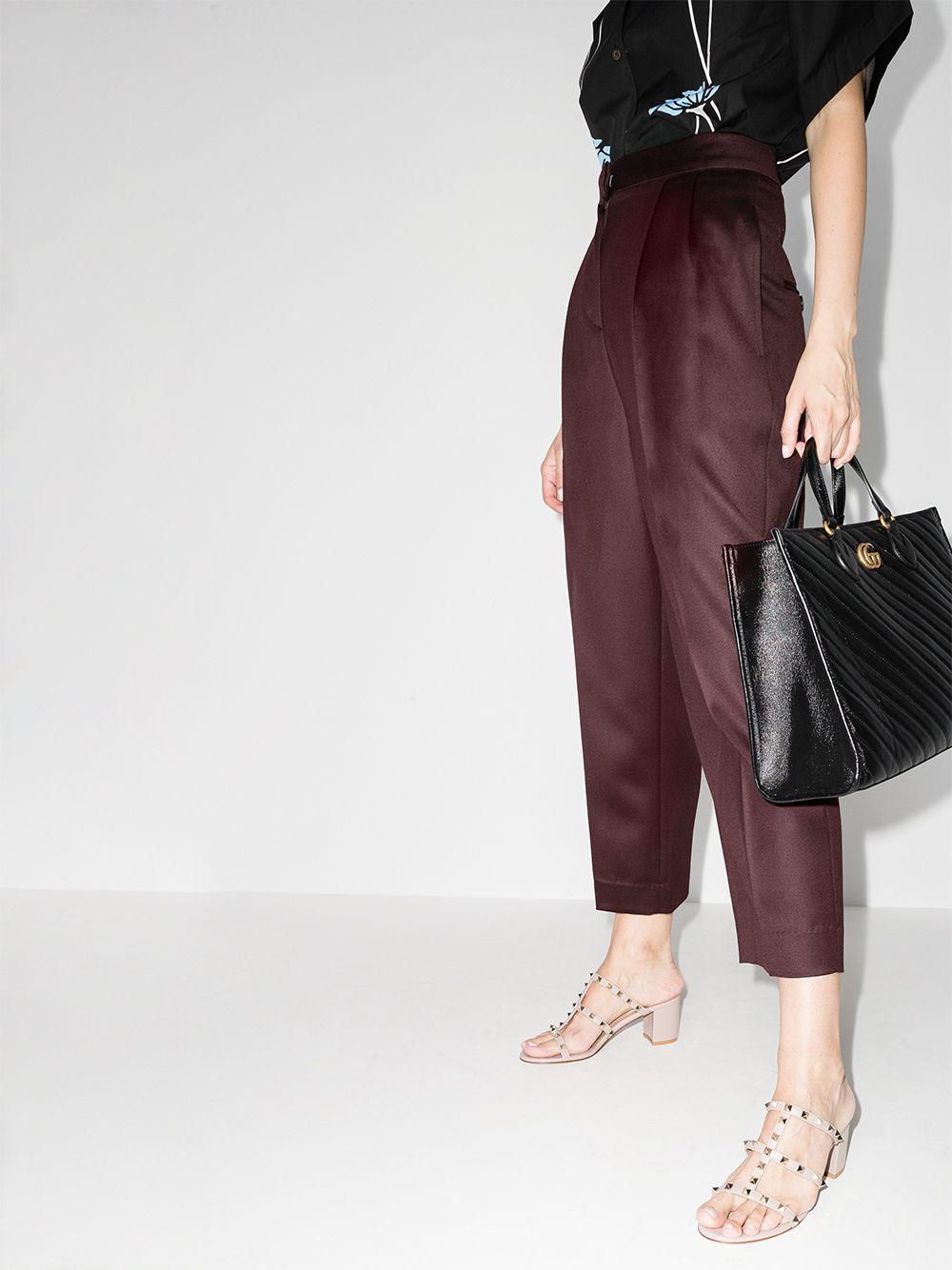 Rockstud 60mm leather mule sandals Product Image