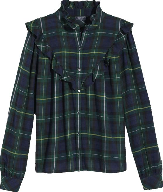 Wool-Blend Ruffle Top Product Image