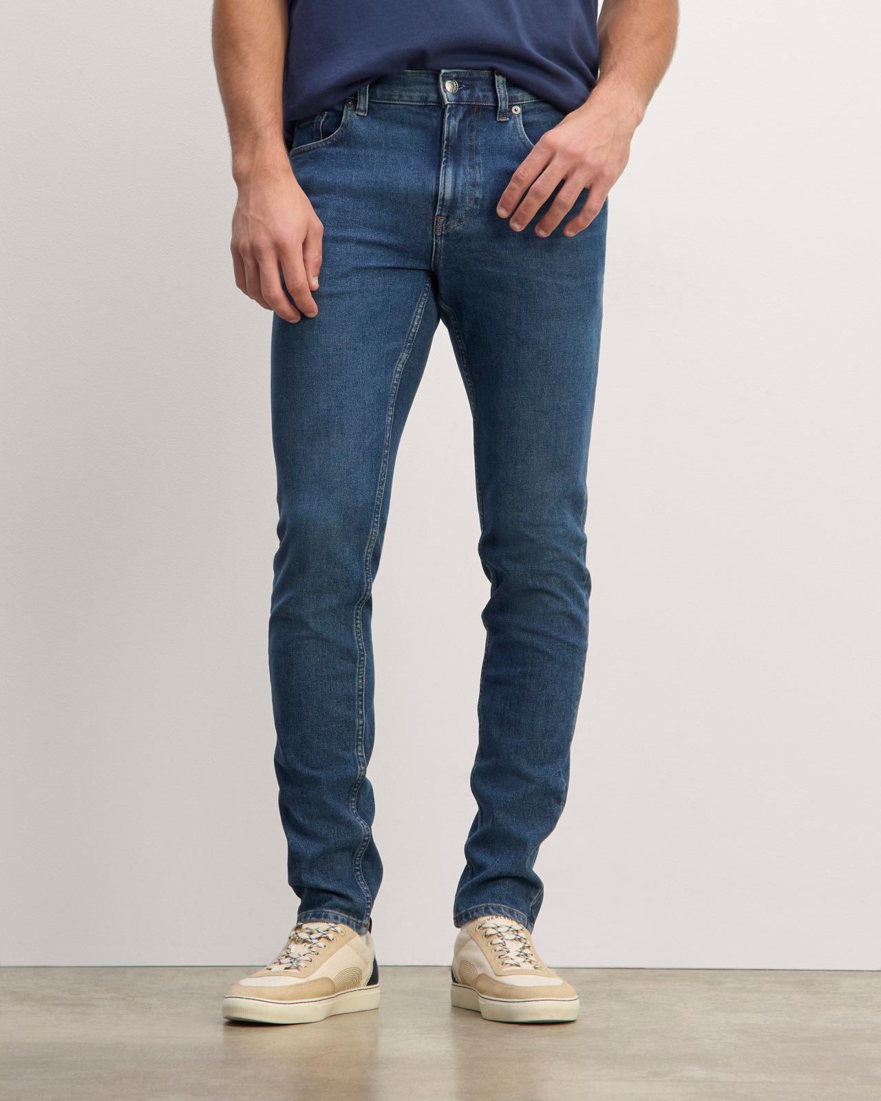 Mens Skinny 4-Way Stretch Organic Jean | Uniform by Everlane Product Image